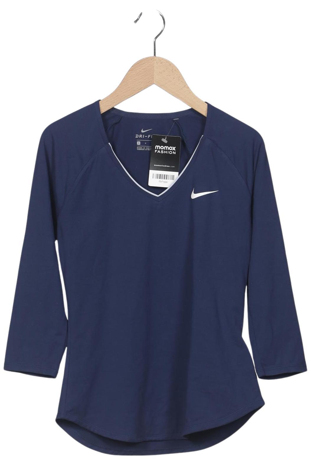 

Nike Damen Langarmshirt, marineblau, Gr. 36