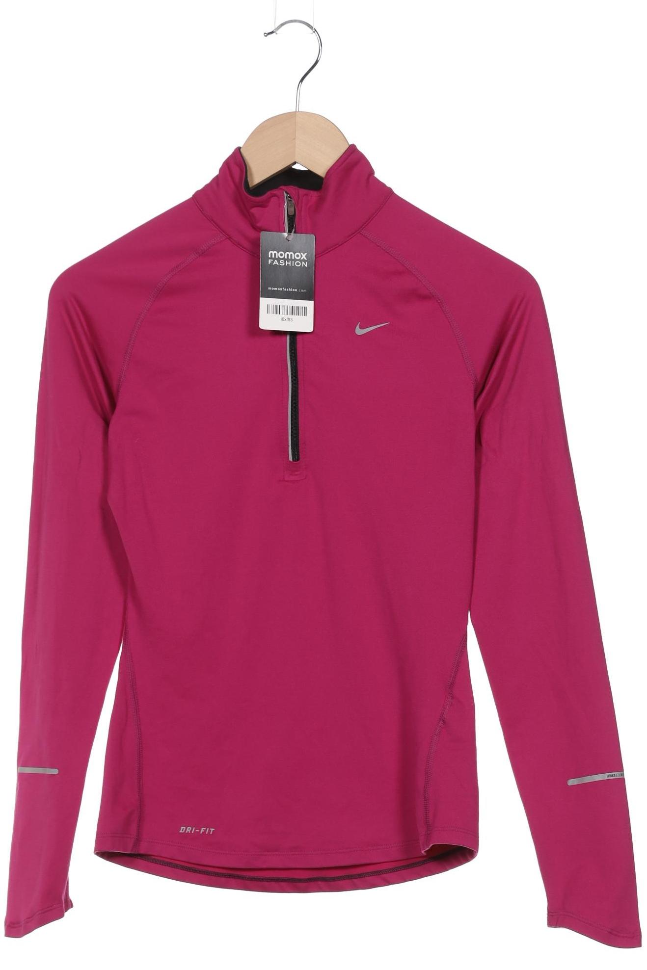 

Nike Damen Langarmshirt, pink, Gr. 34