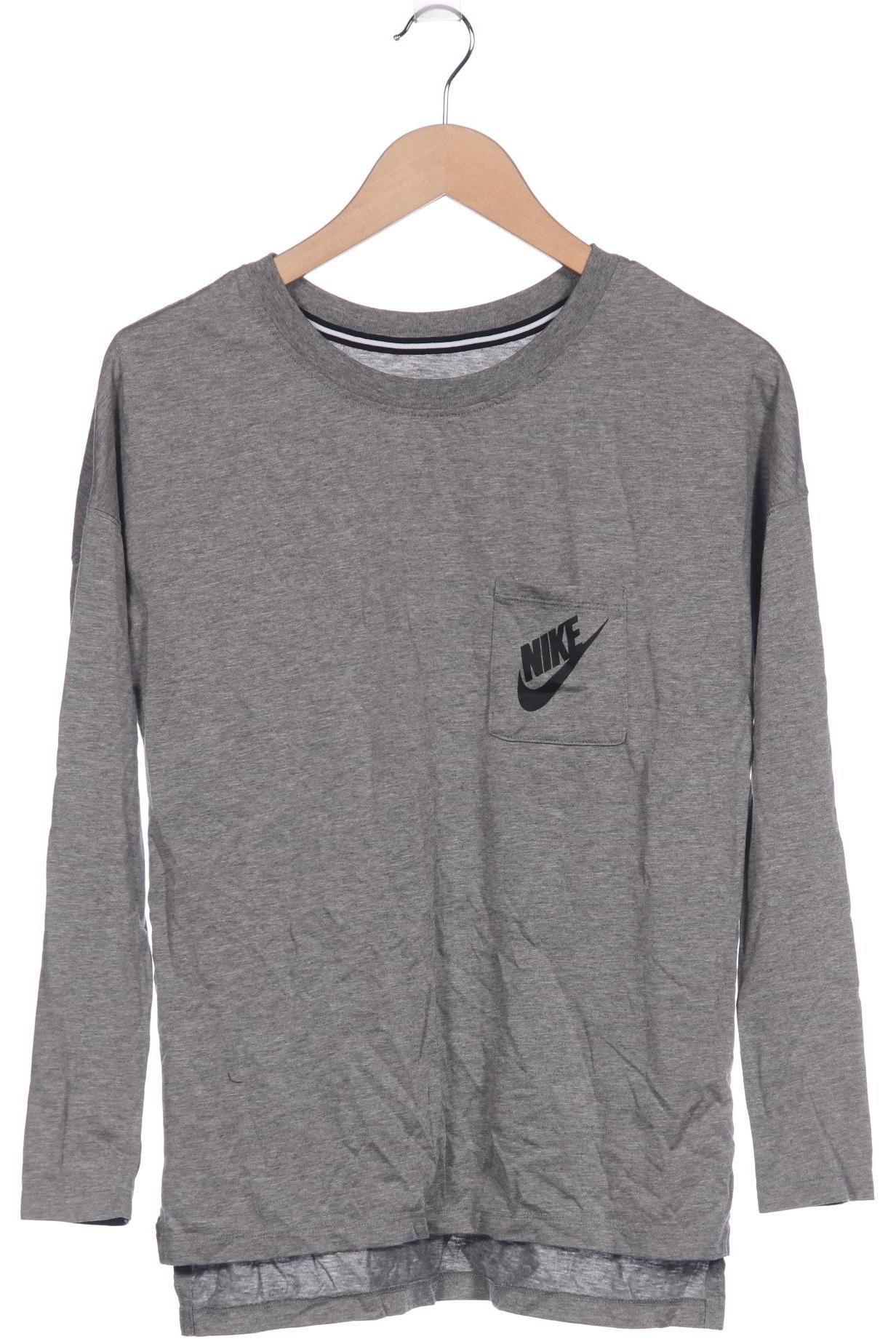 

Nike Damen Langarmshirt, grau, Gr. 36