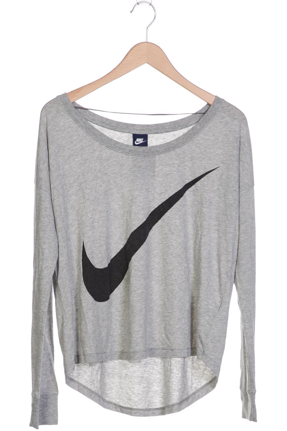 

Nike Damen Langarmshirt, grau, Gr. 44