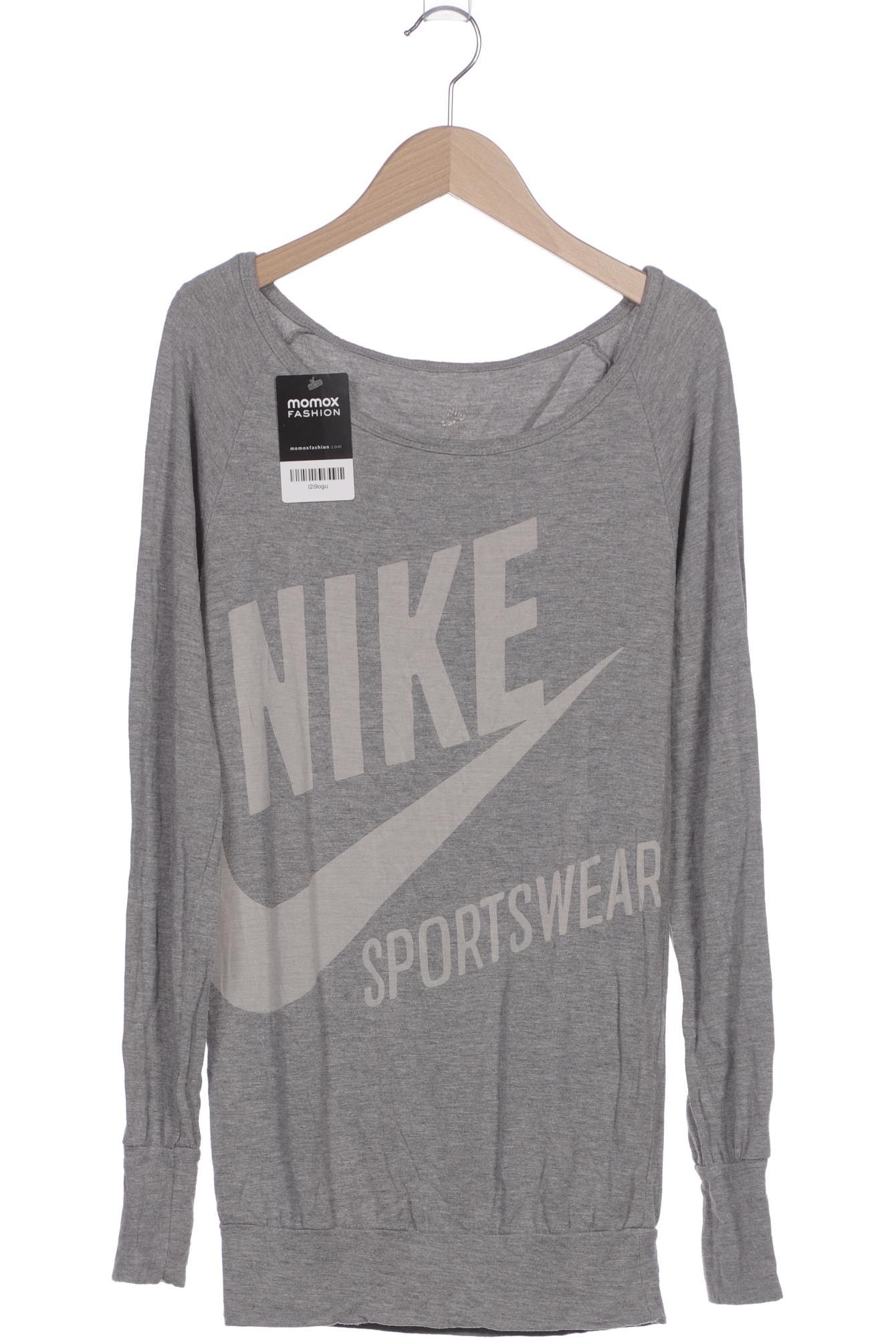 

Nike Damen Langarmshirt, grau, Gr. 36