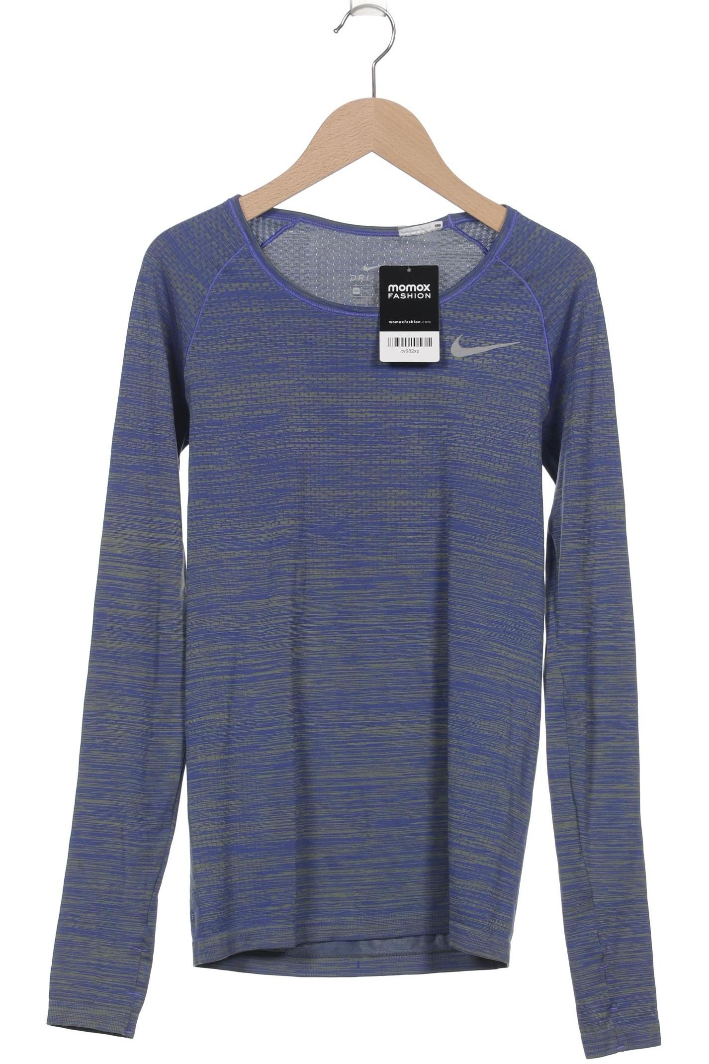 

Nike Damen Langarmshirt, blau, Gr. 34