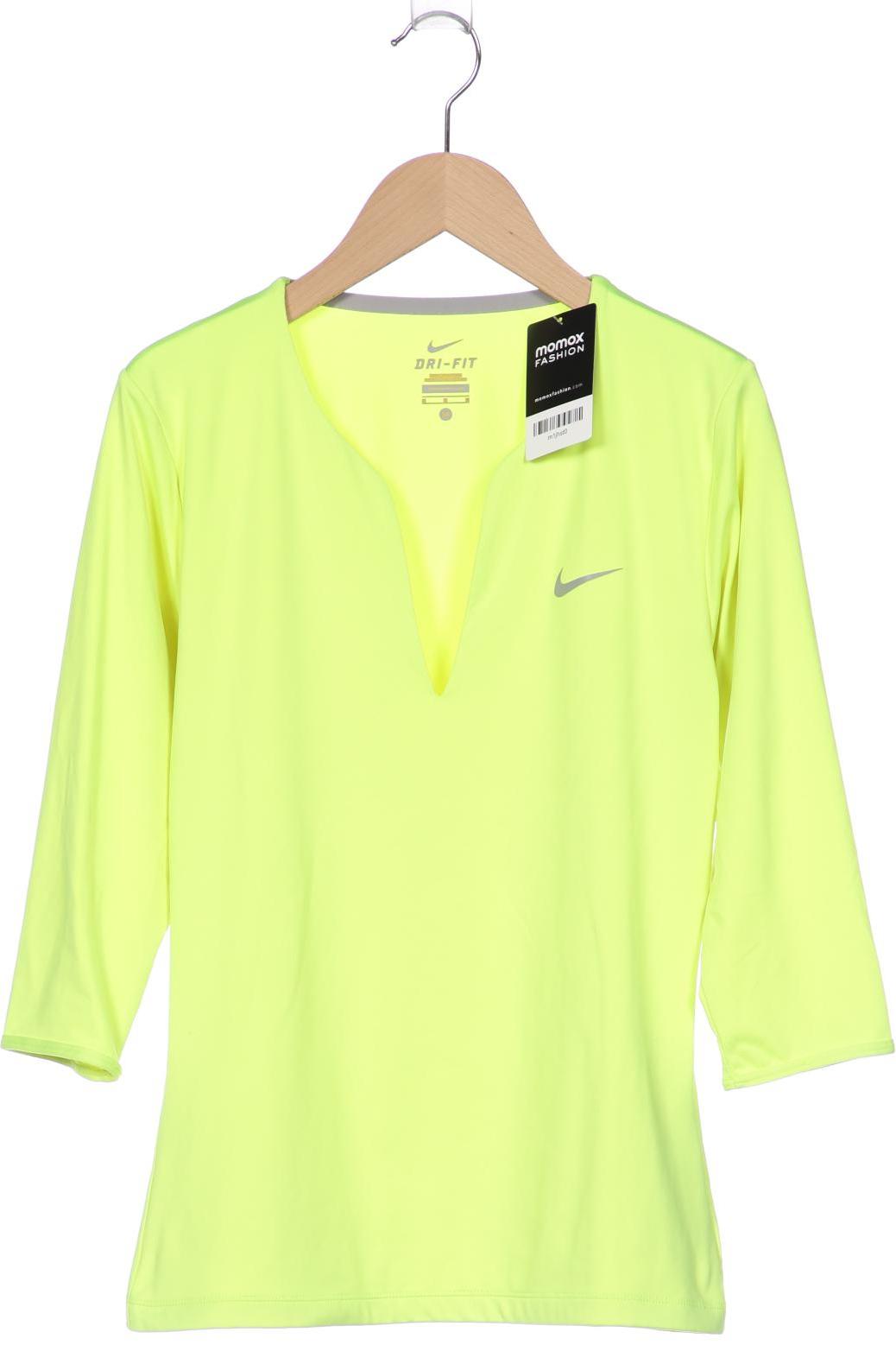 

Nike Damen Langarmshirt, neon, Gr. 38