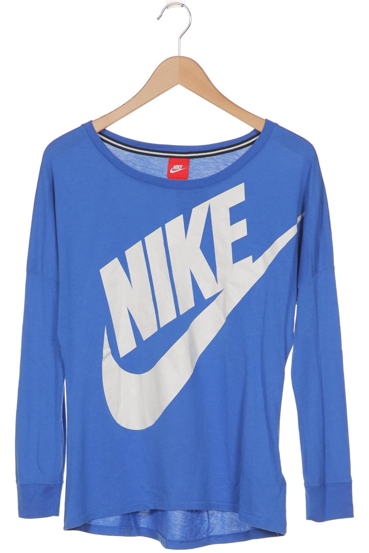 

Nike Damen Langarmshirt, blau