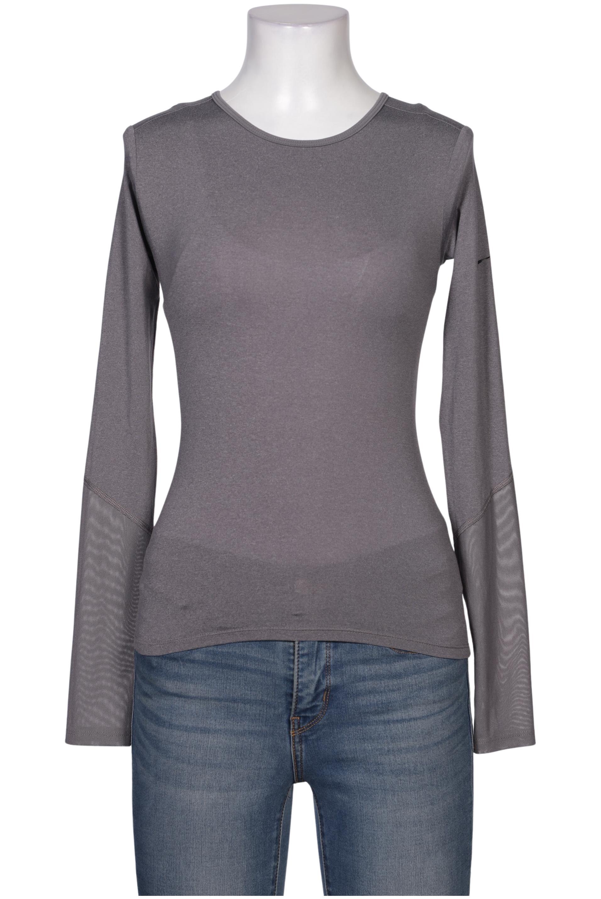 

Nike Damen Langarmshirt, grau, Gr. 34