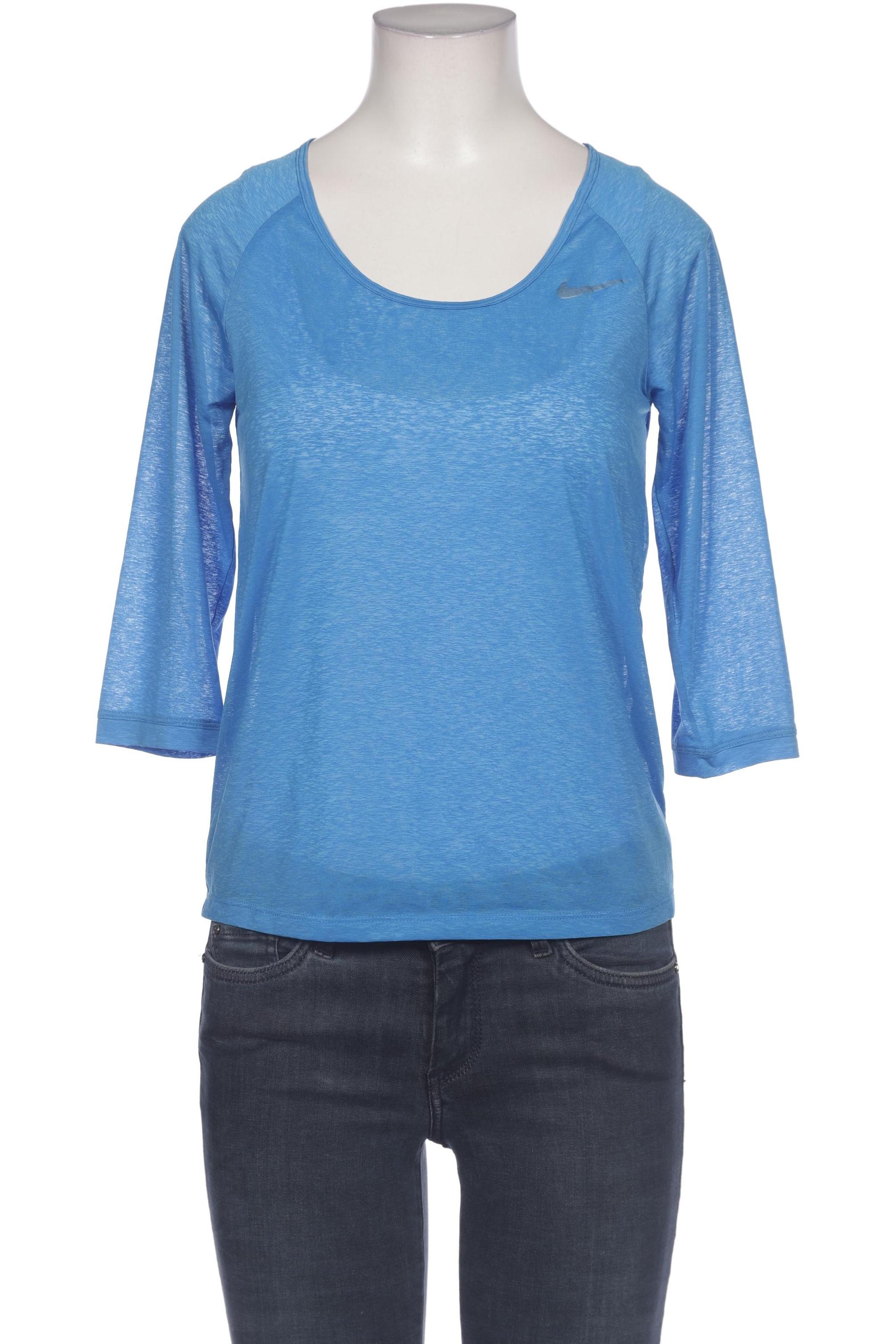 

Nike Damen Langarmshirt, blau, Gr. 34