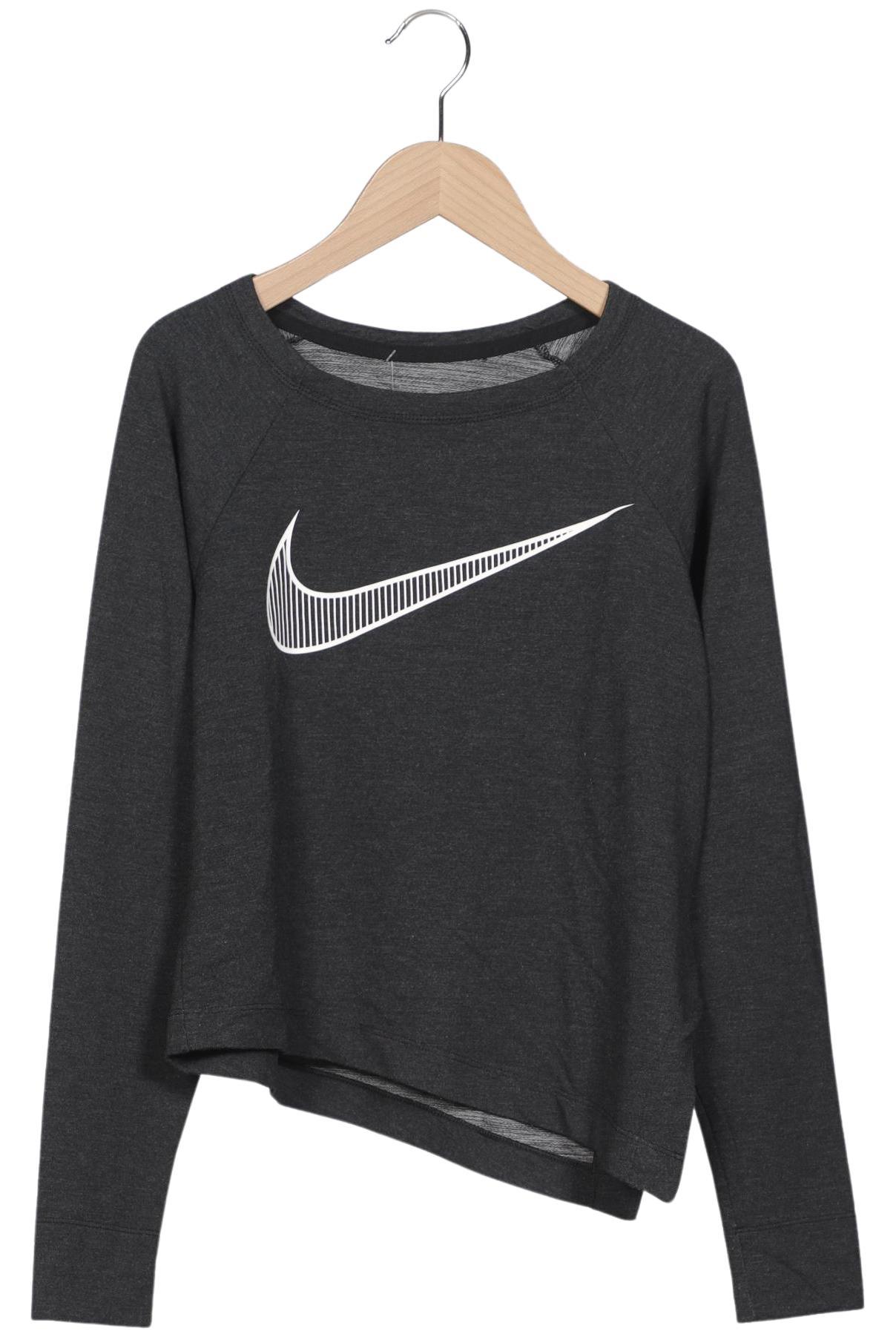 

Nike Damen Langarmshirt, grau, Gr. 36