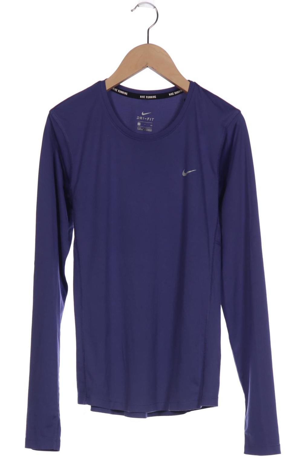 

Nike Damen Langarmshirt, blau, Gr. 36