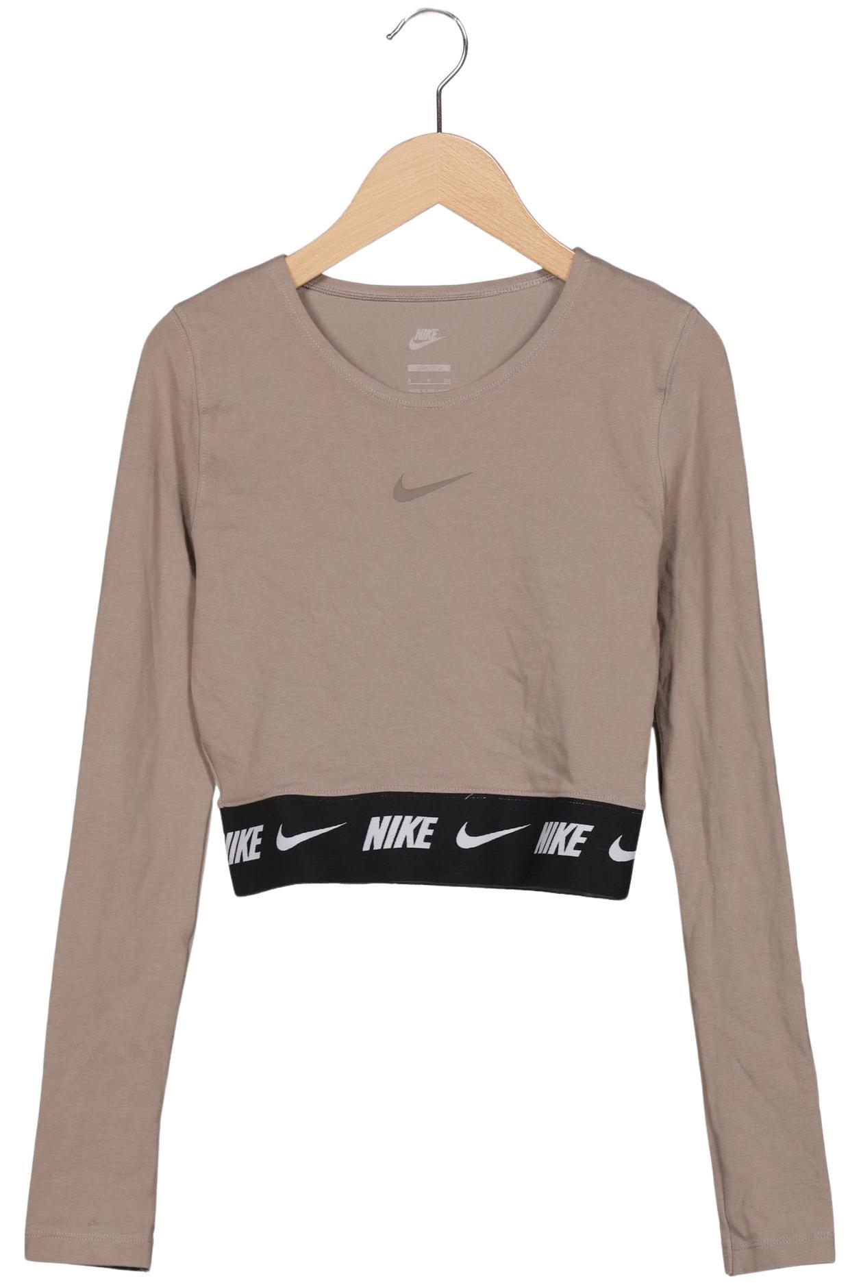 

Nike Damen Langarmshirt, beige, Gr. 36