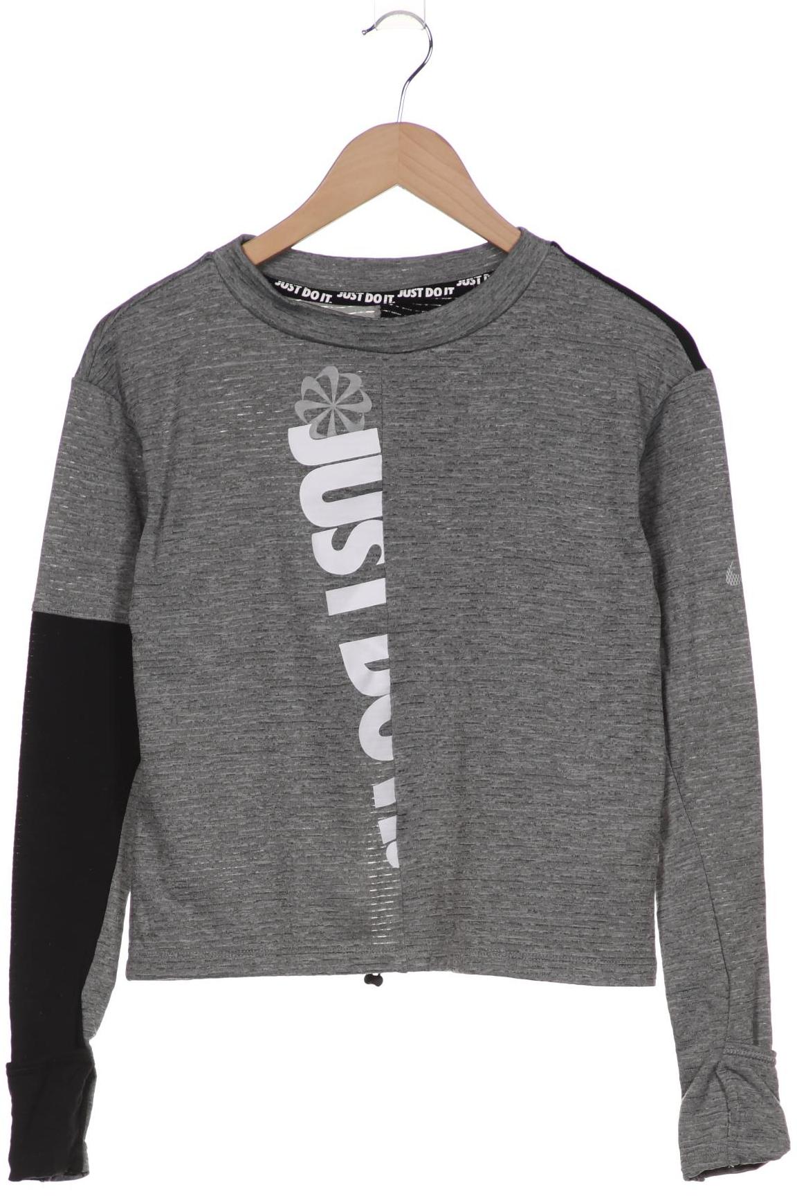 

Nike Damen Langarmshirt, grau, Gr. 36