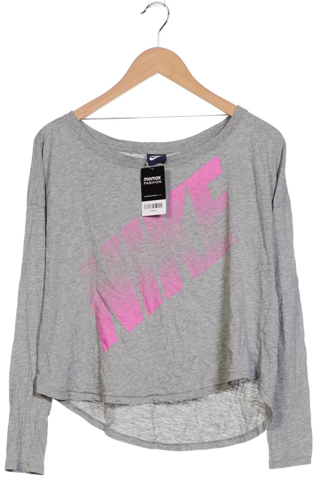 

Nike Damen Langarmshirt, grau, Gr. 34
