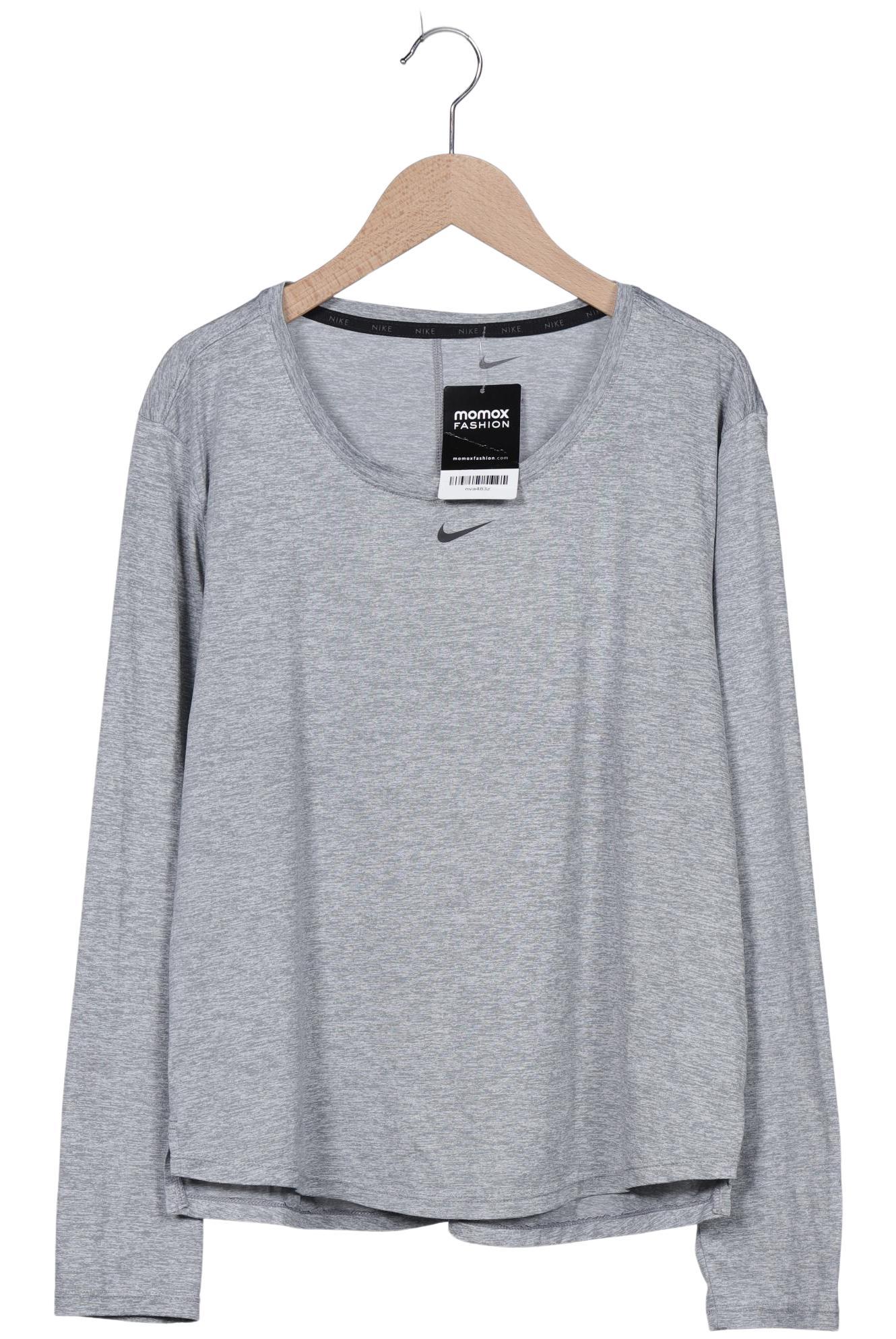 

Nike Damen Langarmshirt, grau, Gr. 38