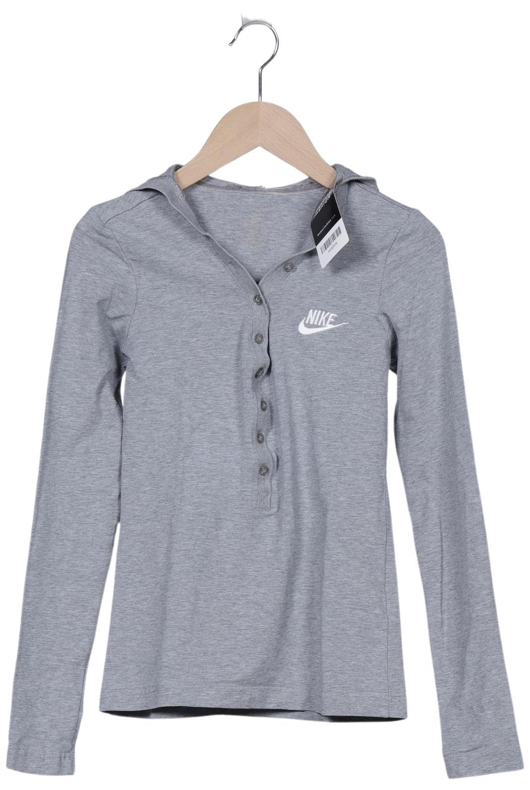 

Nike Damen Langarmshirt, grau, Gr. 36