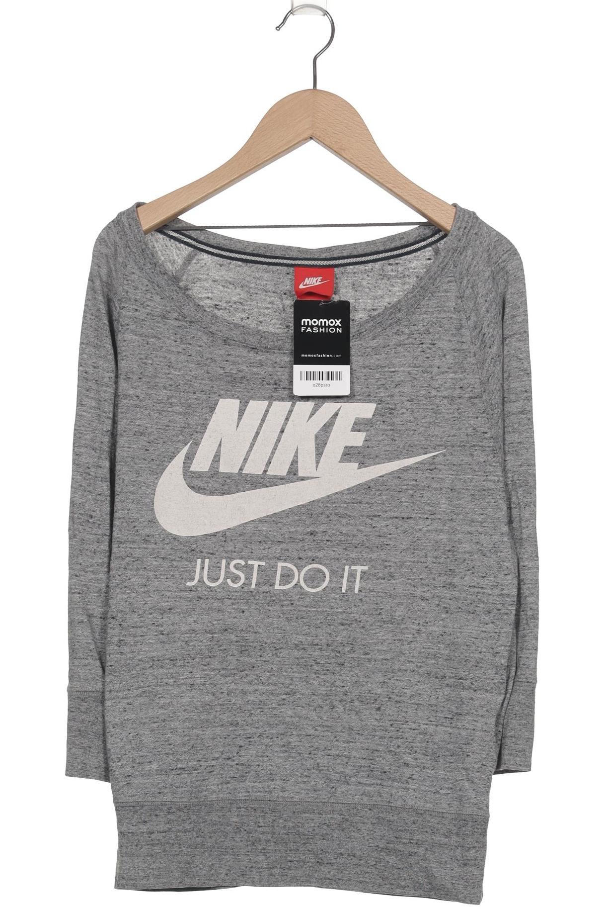 

Nike Damen Langarmshirt, grau, Gr. 34