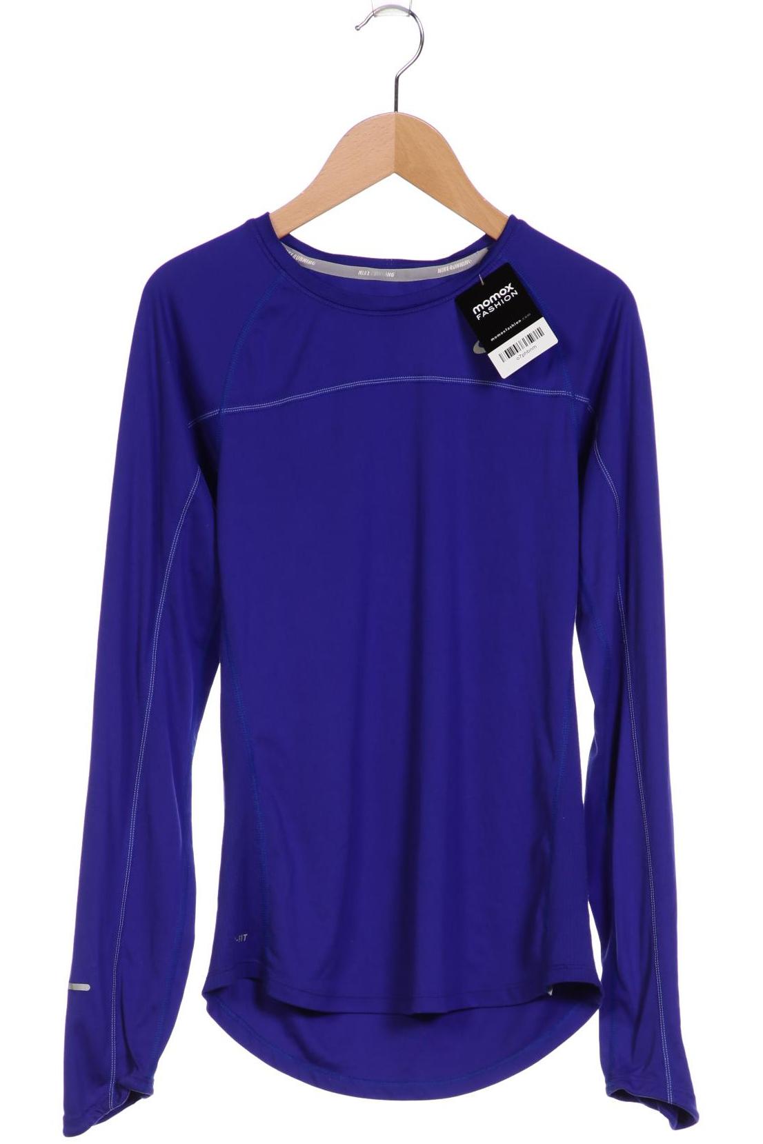 

Nike Damen Langarmshirt, blau, Gr. 36