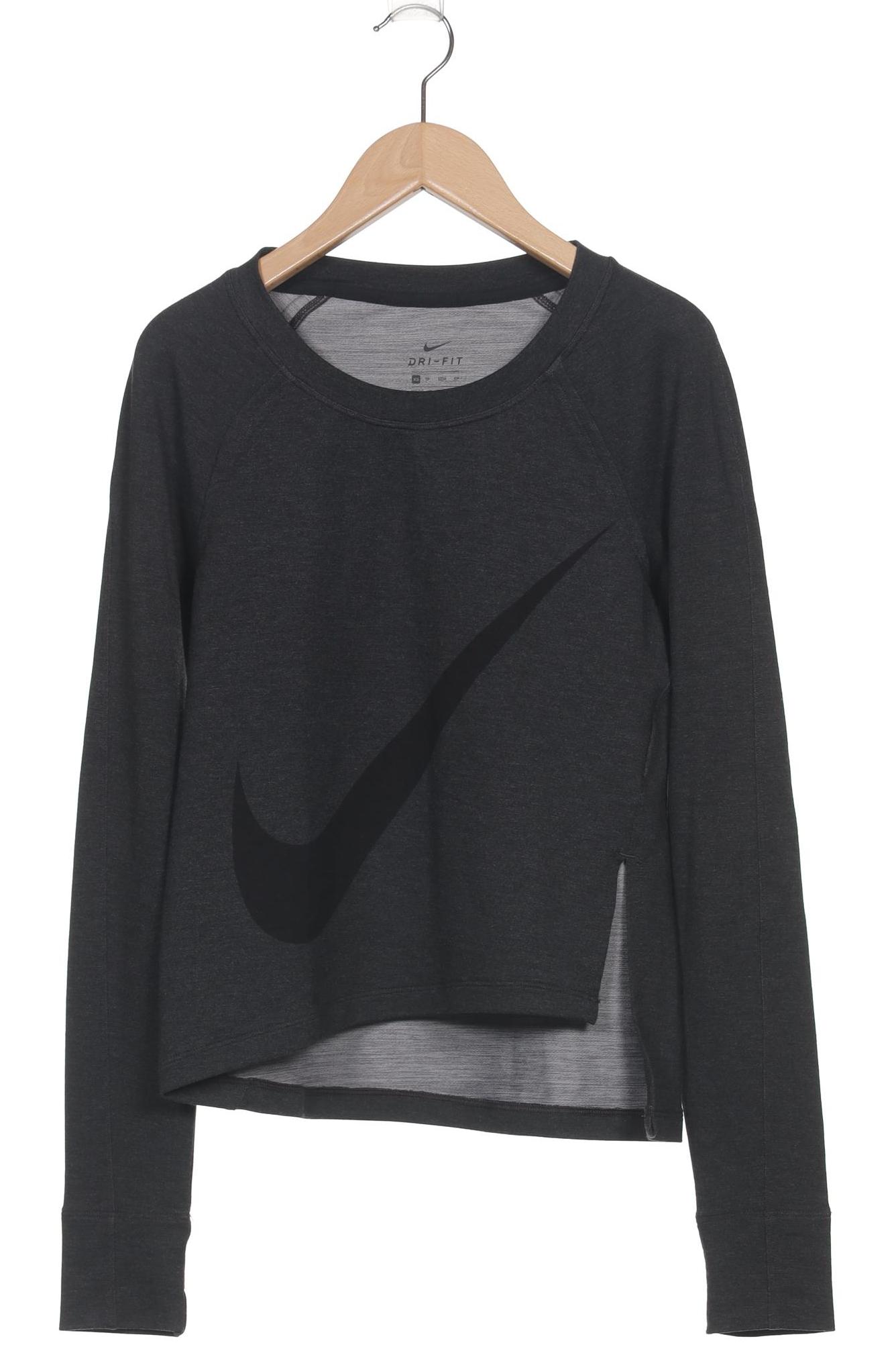 

Nike Damen Langarmshirt, grau, Gr. 34