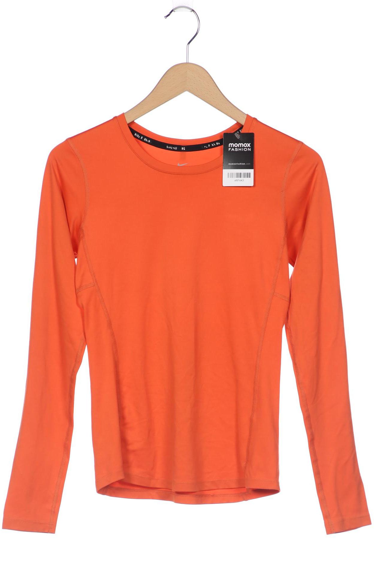 

Nike Damen Langarmshirt, orange, Gr. 34
