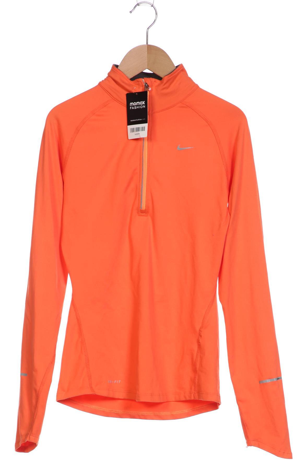 

Nike Damen Langarmshirt, orange, Gr. 34