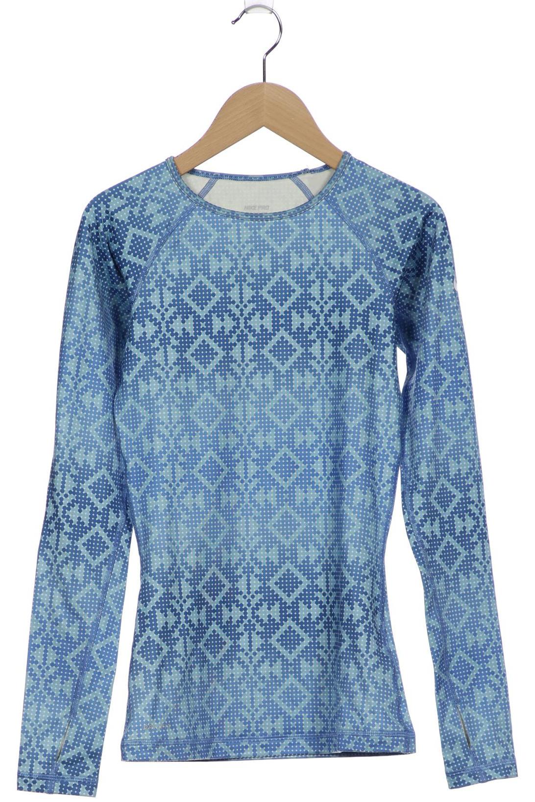 

Nike Damen Langarmshirt, blau
