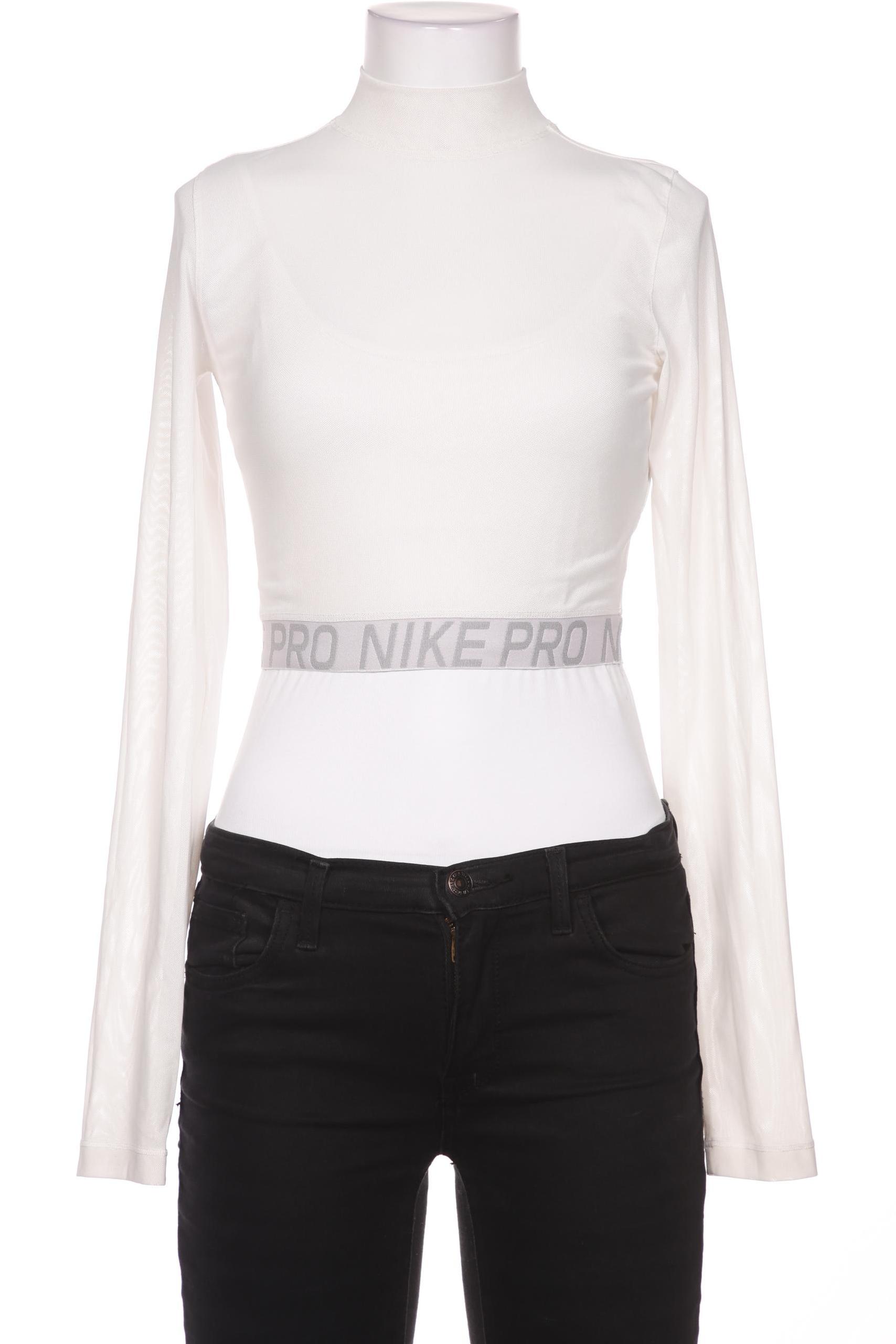 

Nike Damen Langarmshirt, weiß, Gr. 36
