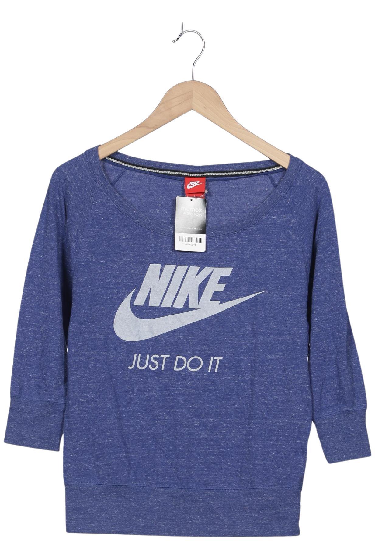 

Nike Damen Langarmshirt, blau, Gr. 36