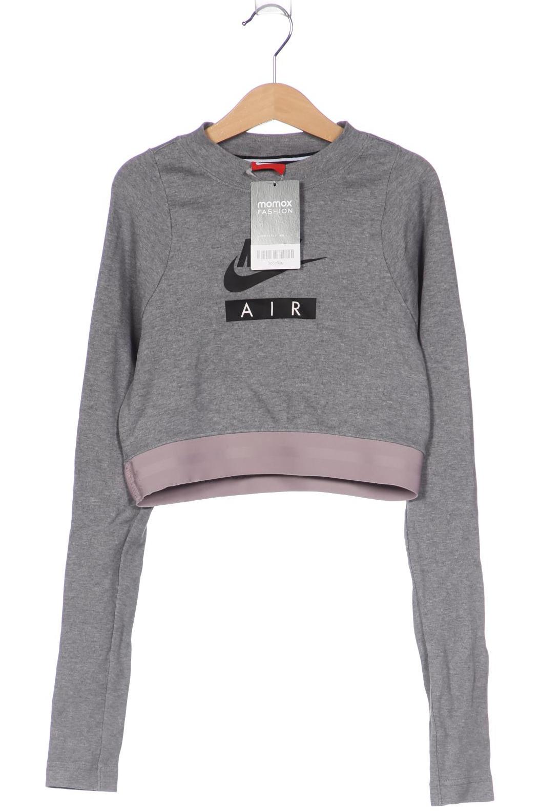 

Nike Damen Langarmshirt, grau, Gr. 36