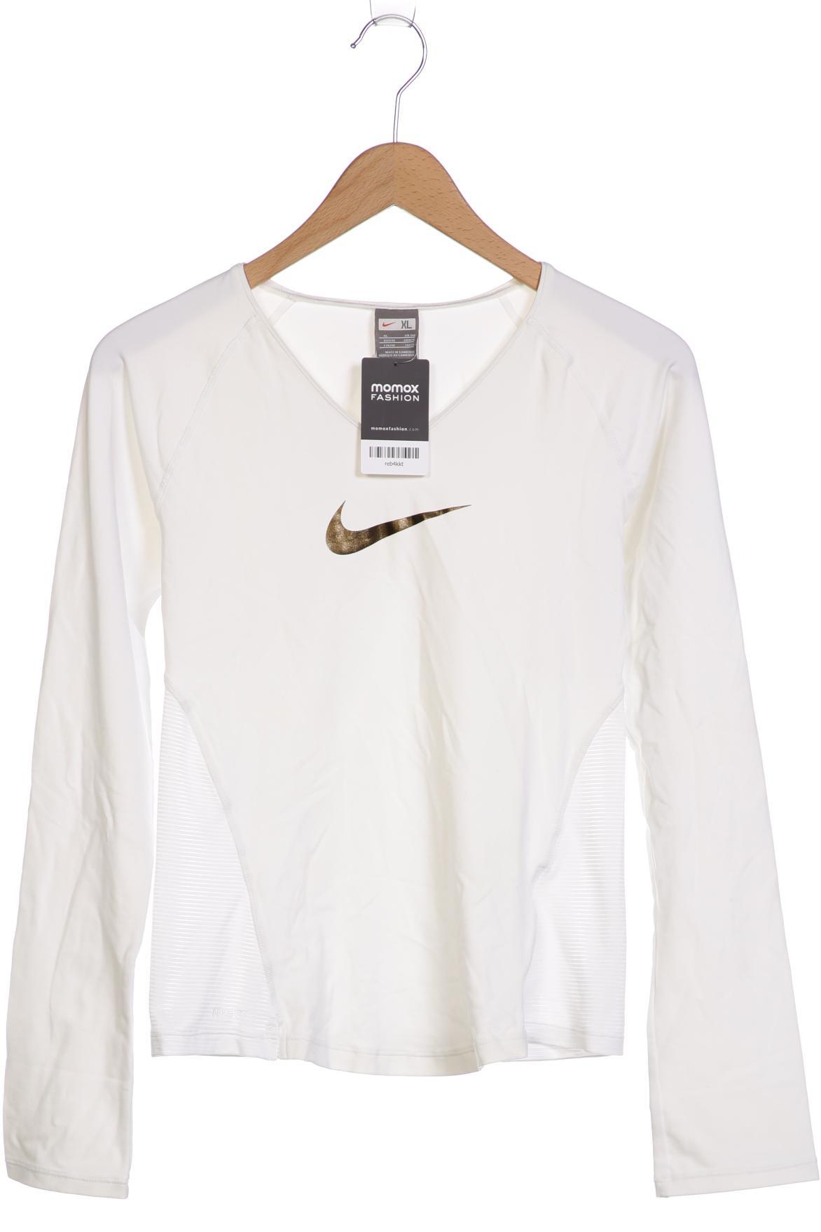 

Nike Damen Langarmshirt, weiß, Gr. 44