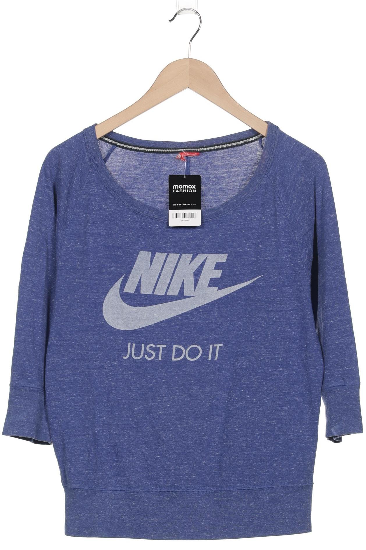 

Nike Damen Langarmshirt, blau, Gr. 38