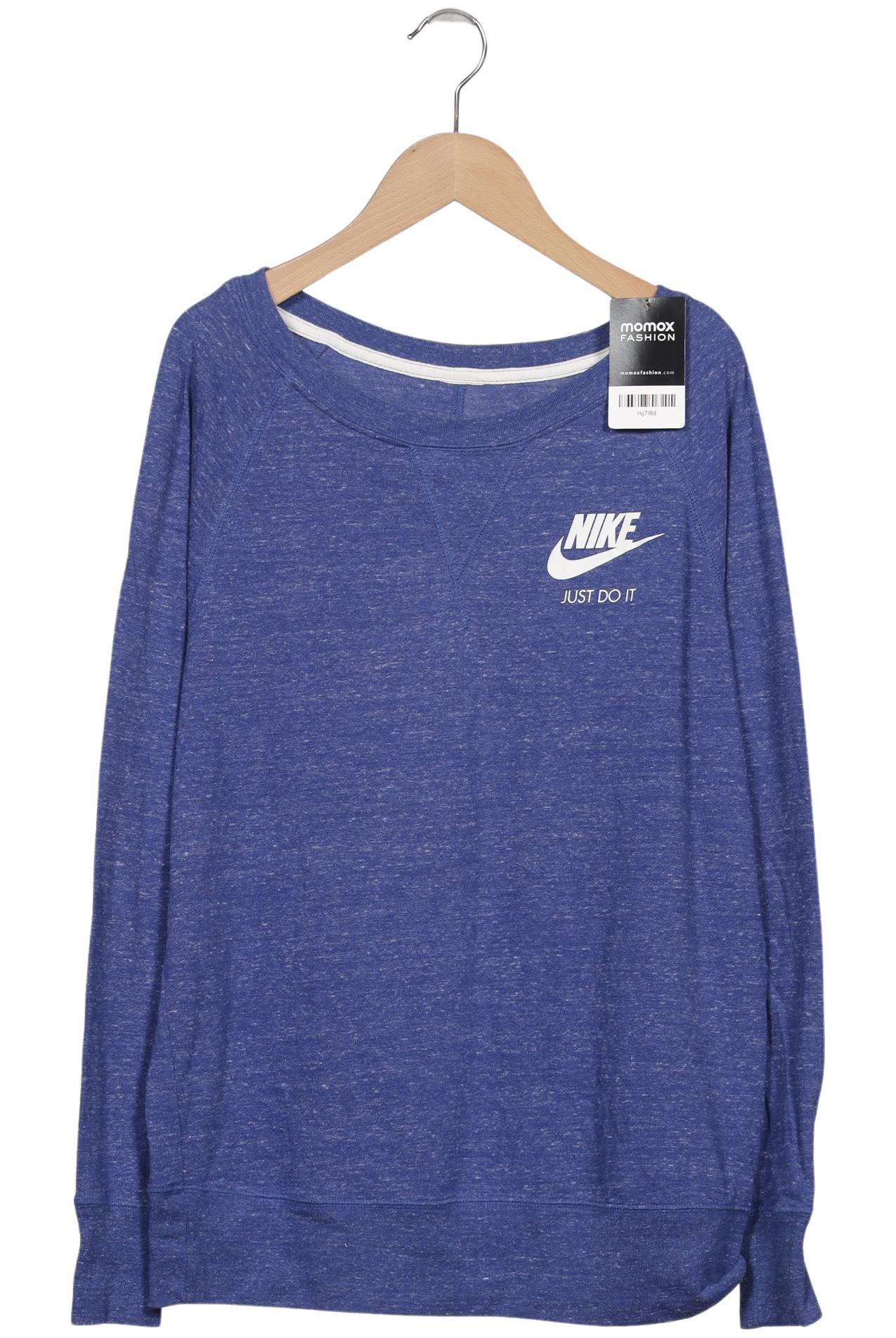 

Nike Damen Langarmshirt, blau, Gr. 42