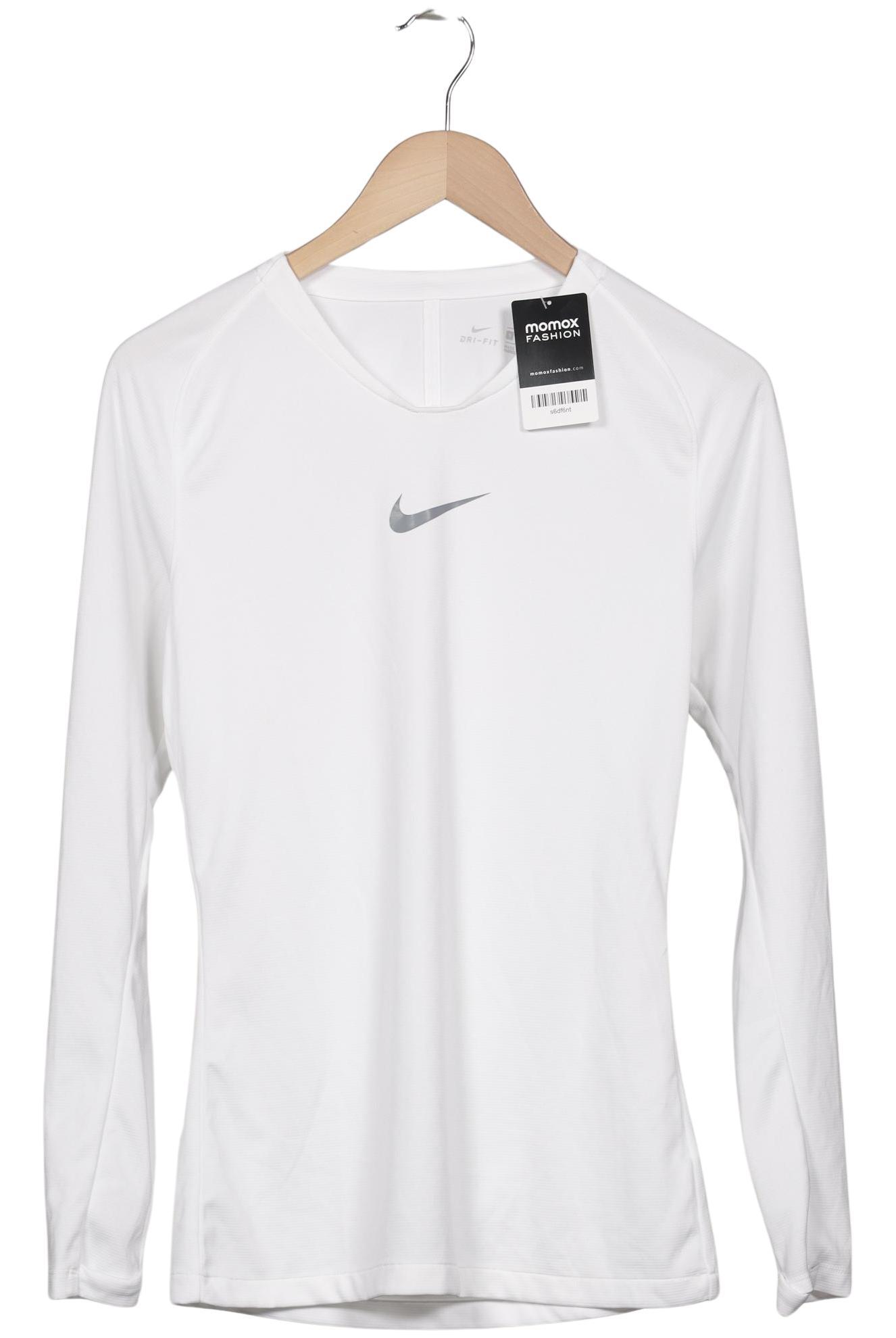 

Nike Damen Langarmshirt, weiß, Gr. 36