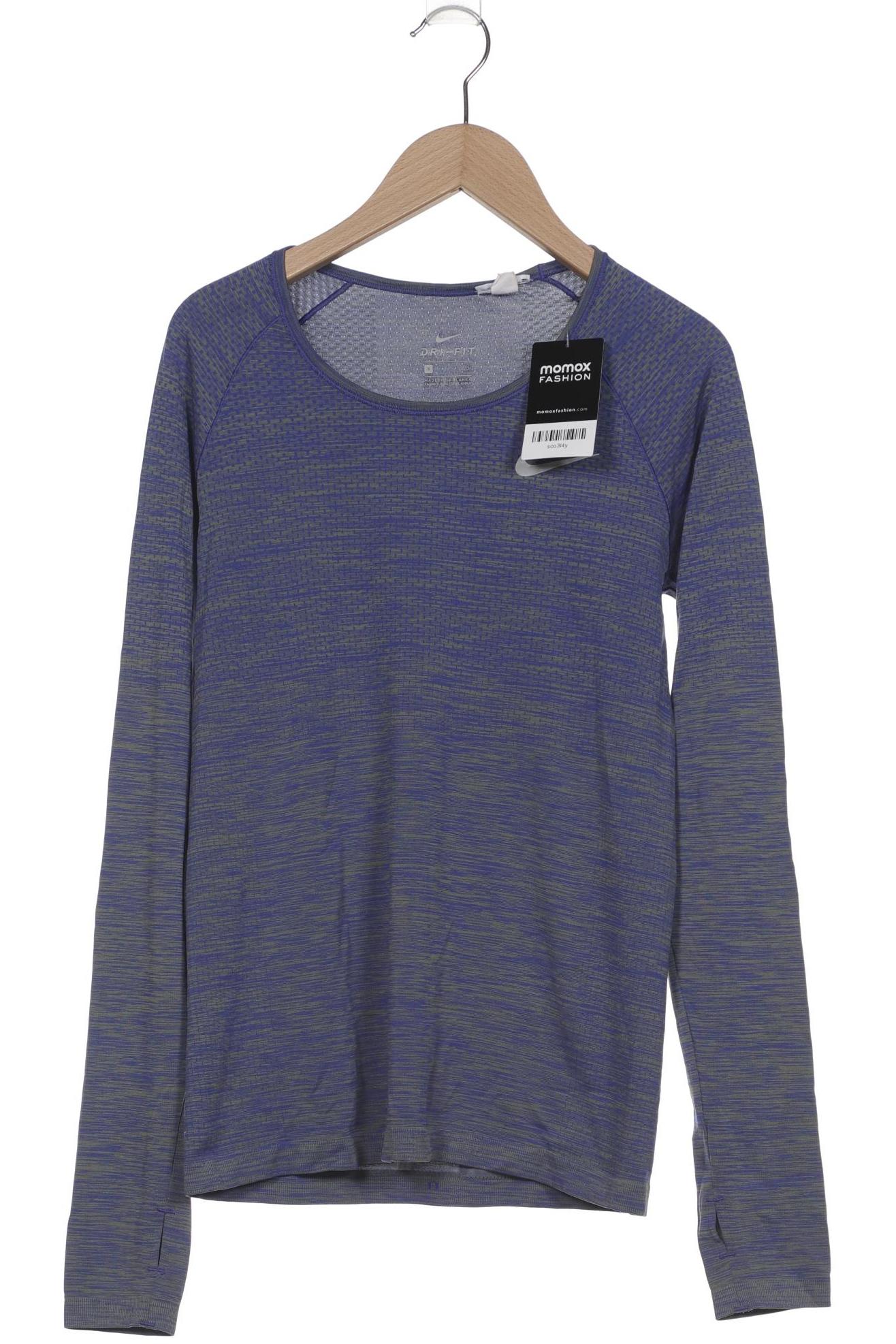 

Nike Damen Langarmshirt, blau, Gr. 36