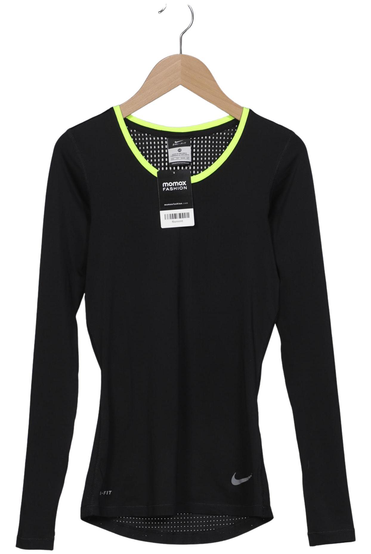 

Nike Damen Langarmshirt, neon, Gr. 34