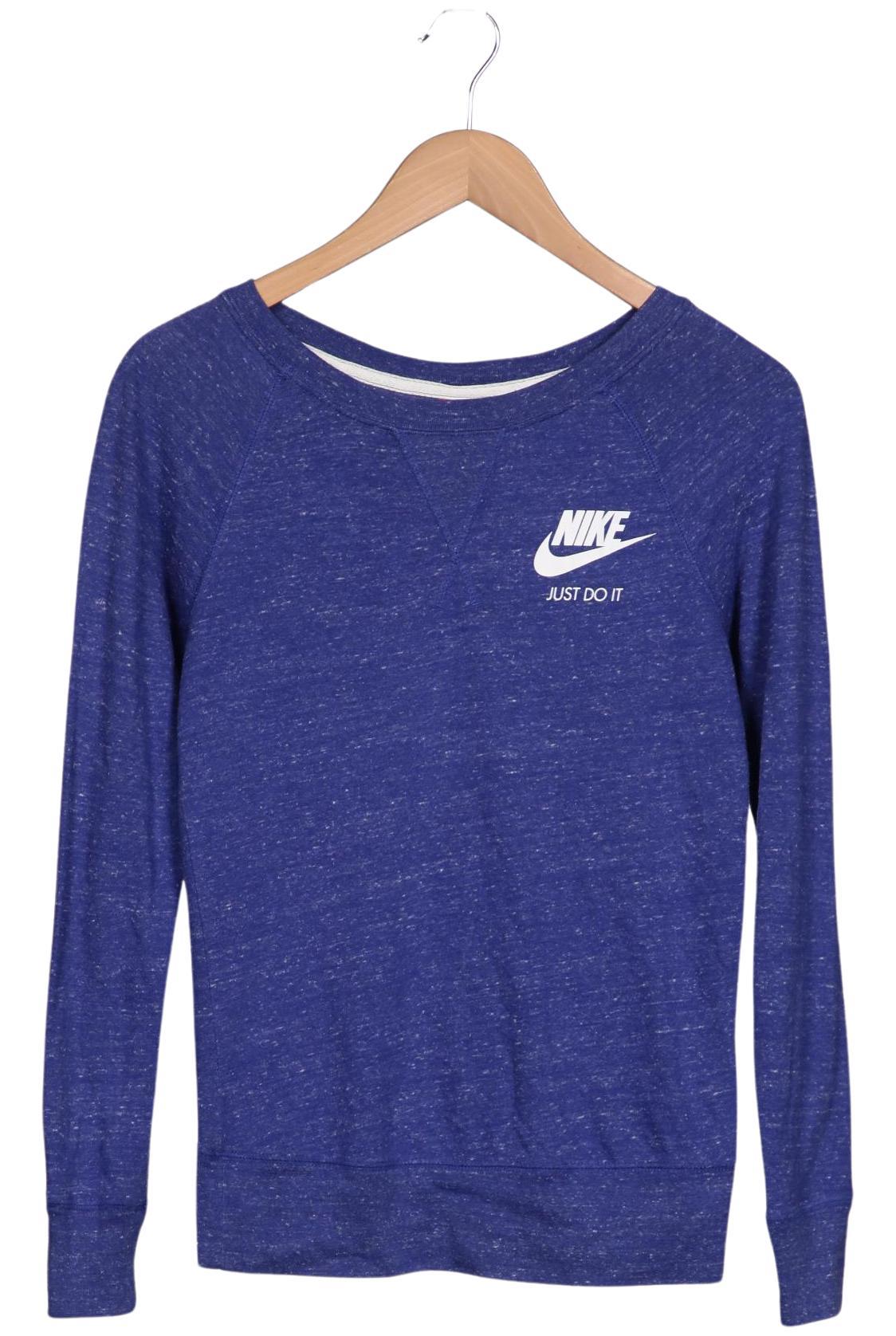 

Nike Damen Langarmshirt, blau, Gr. 34
