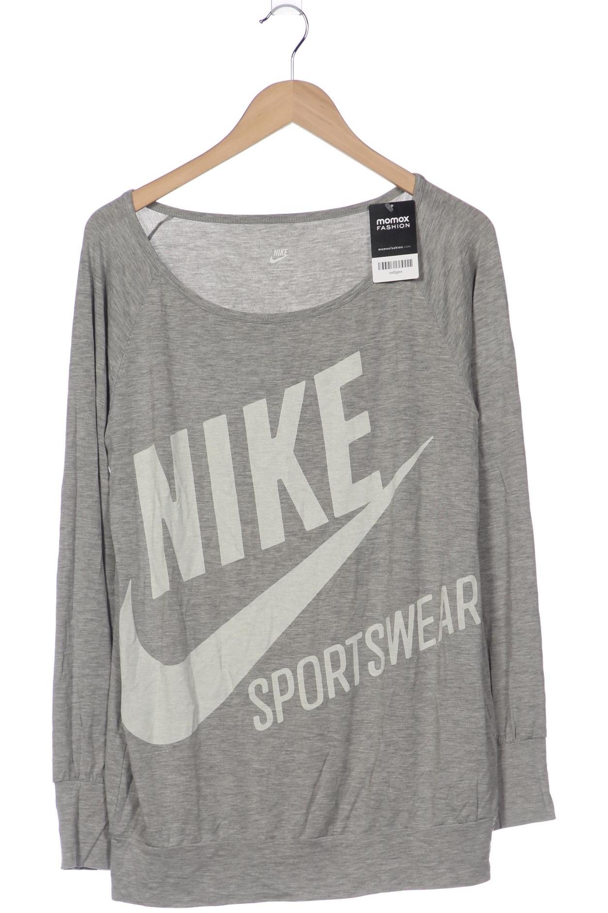 

Nike Damen Langarmshirt, grau, Gr. 42