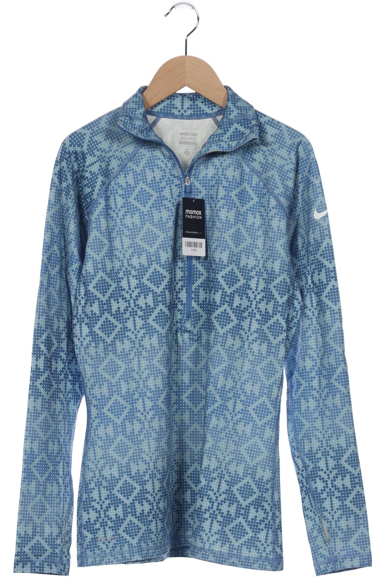 

Nike Damen Langarmshirt, blau, Gr. 42