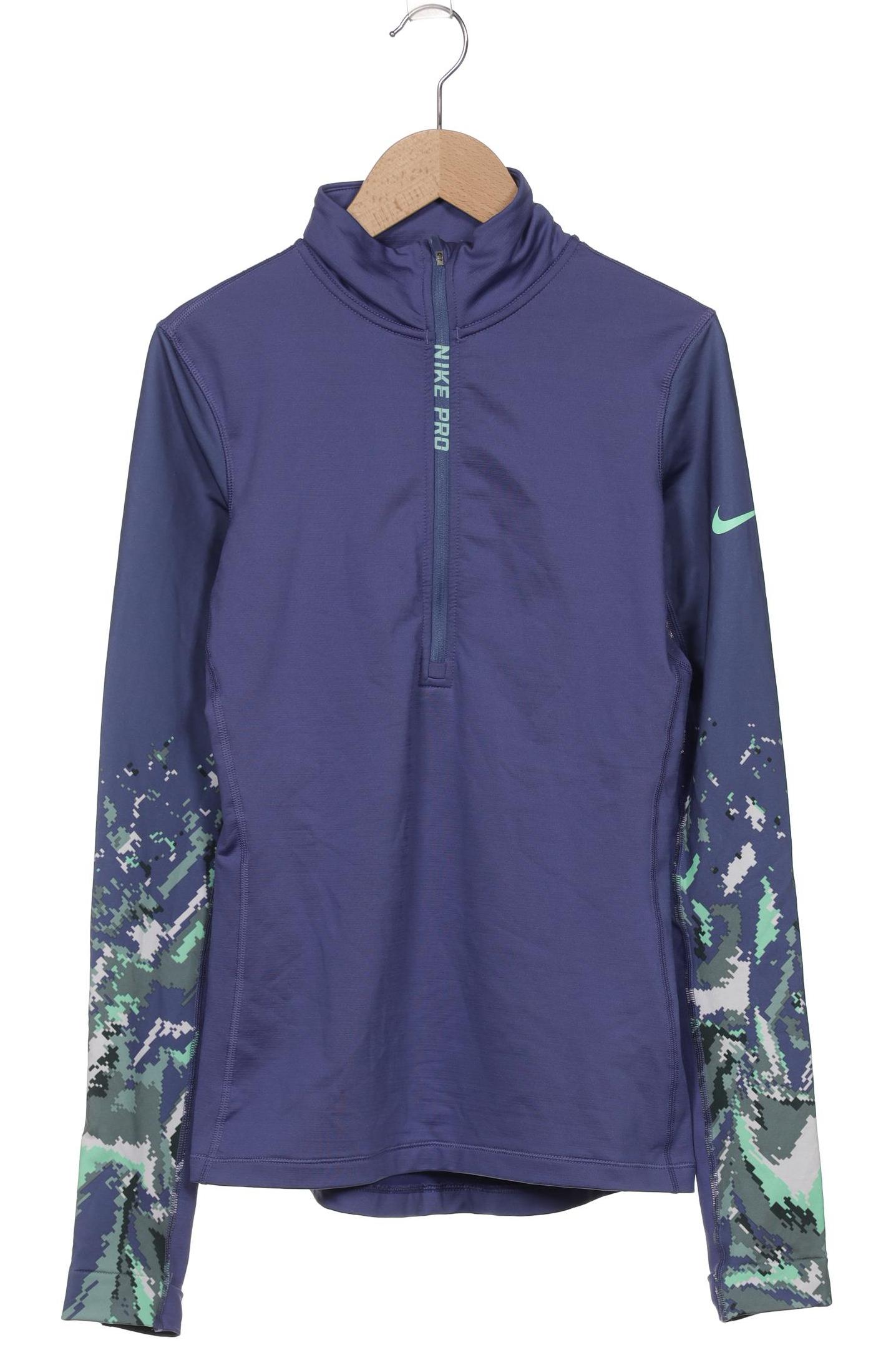 

Nike Damen Langarmshirt, blau, Gr. 36