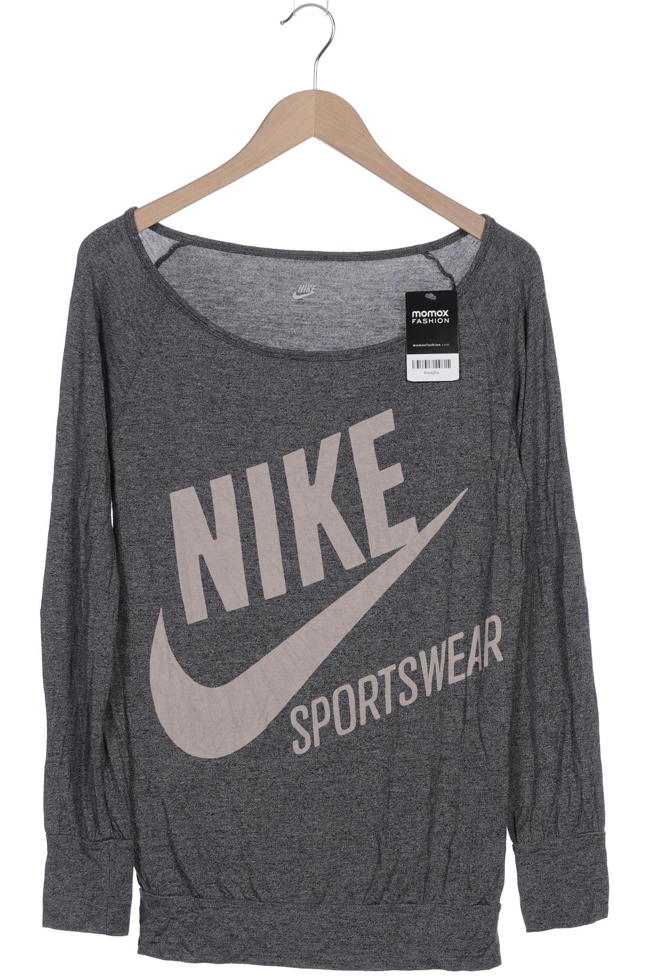 

Nike Damen Langarmshirt, grau, Gr. 38