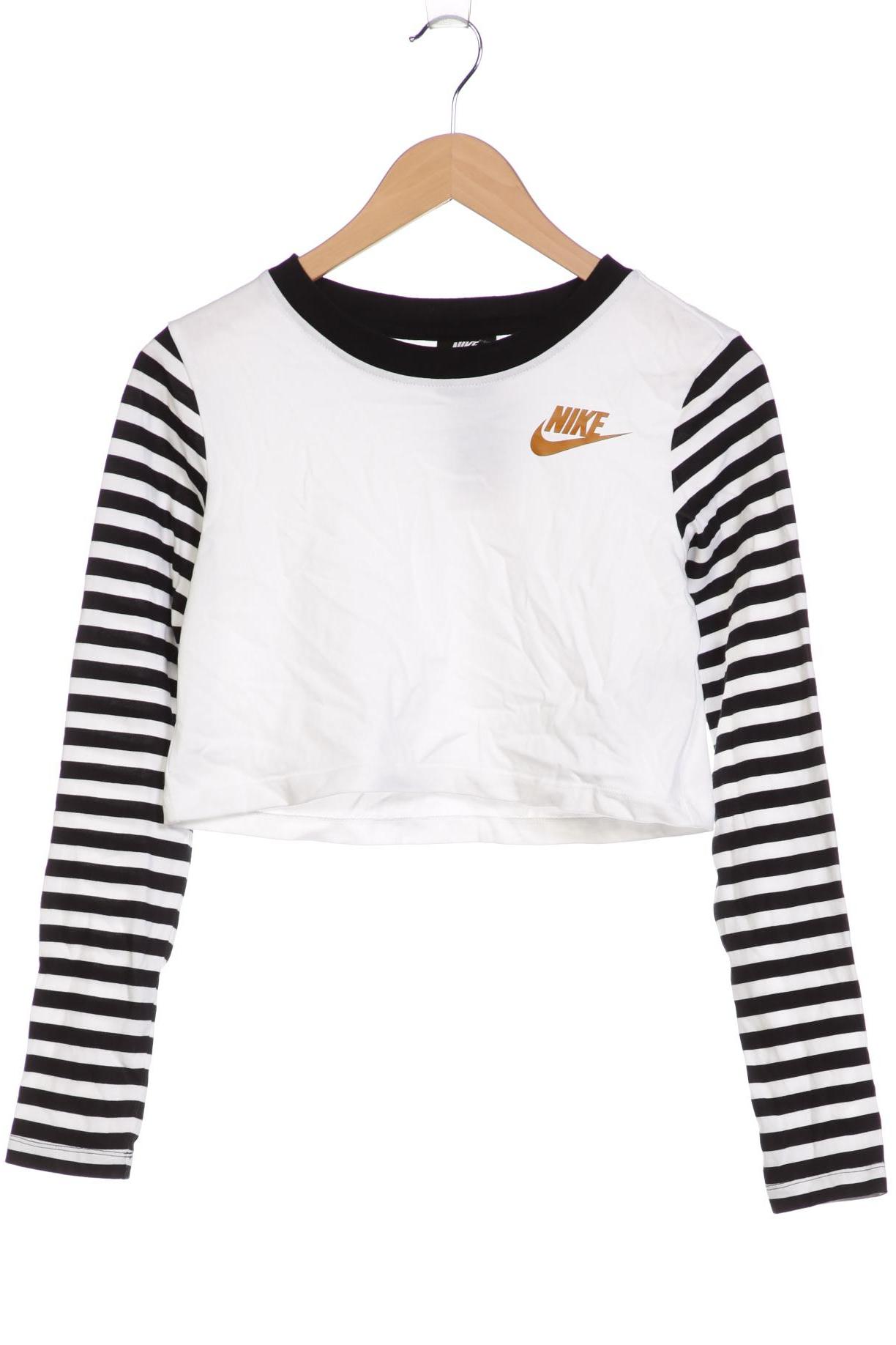 

Nike Damen Langarmshirt, weiß, Gr. 36