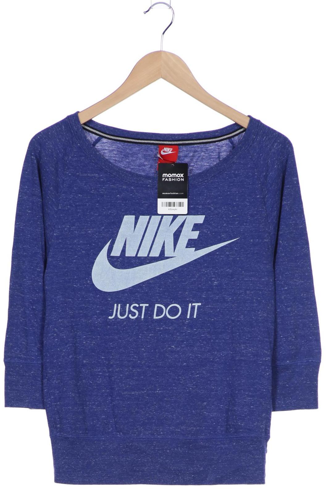 

Nike Damen Langarmshirt, blau, Gr. 36