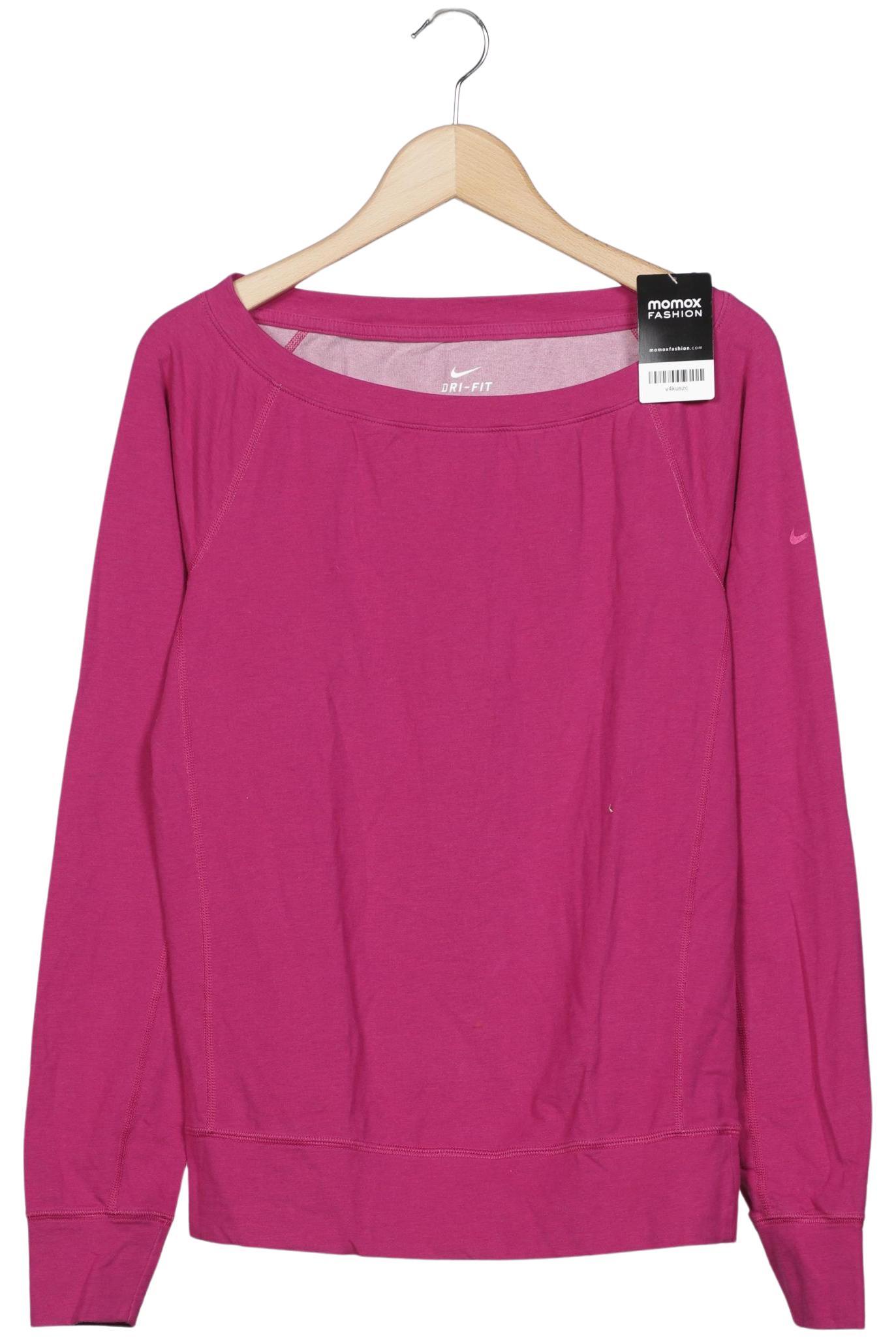 

Nike Damen Langarmshirt, pink, Gr. 34