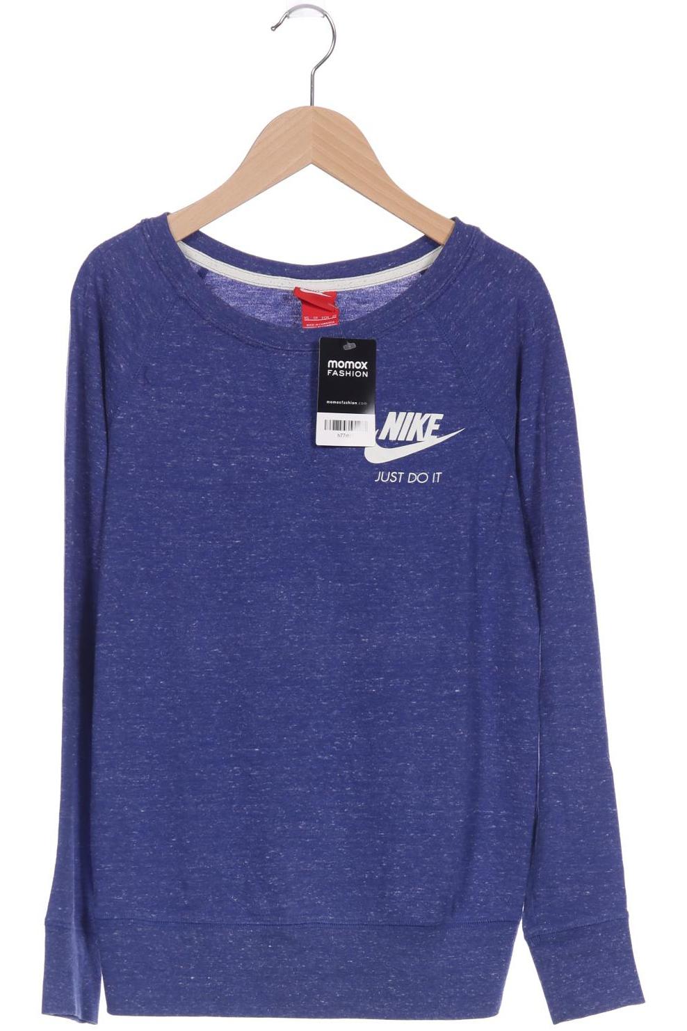 

Nike Damen Langarmshirt, blau, Gr. 34