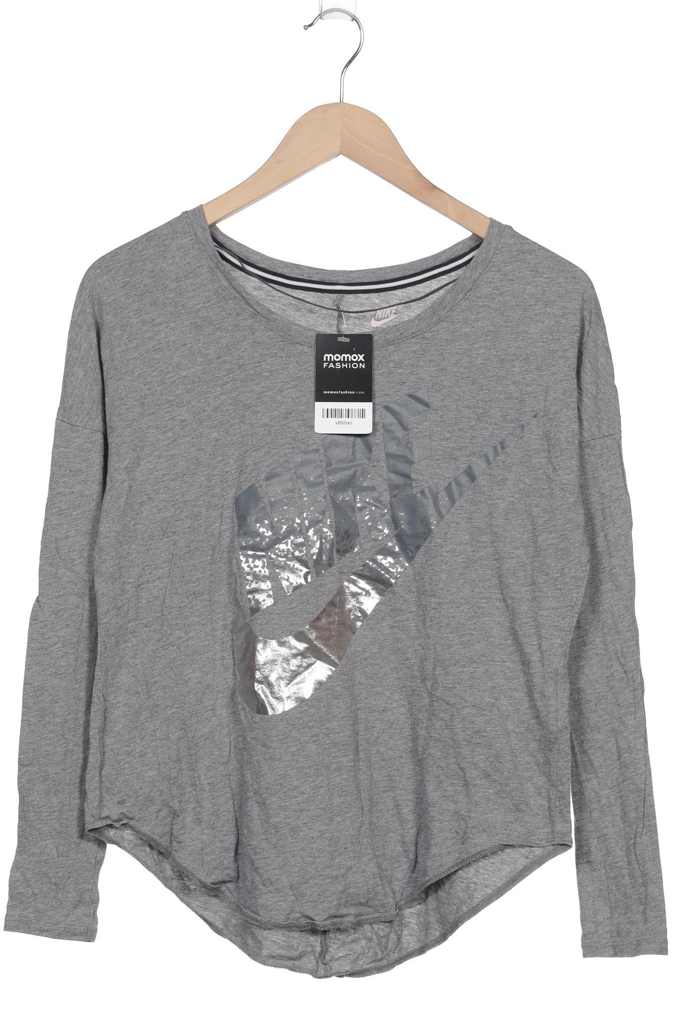 

Nike Damen Langarmshirt, grau, Gr. 38