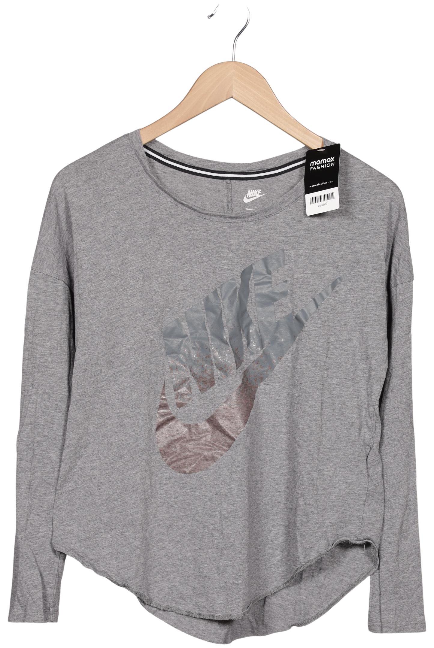 

Nike Damen Langarmshirt, grau, Gr. 38