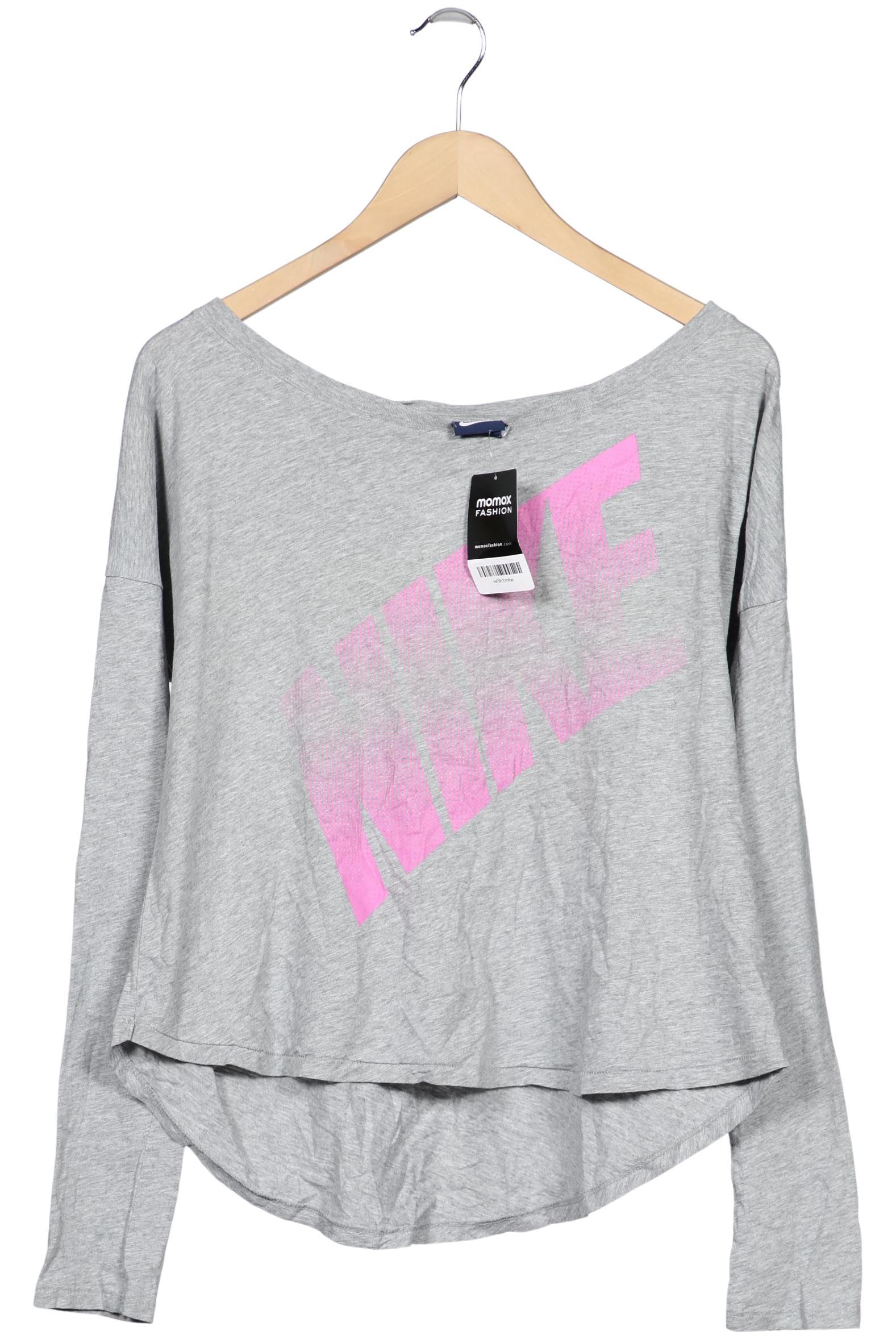 

Nike Damen Langarmshirt, grau, Gr. 38