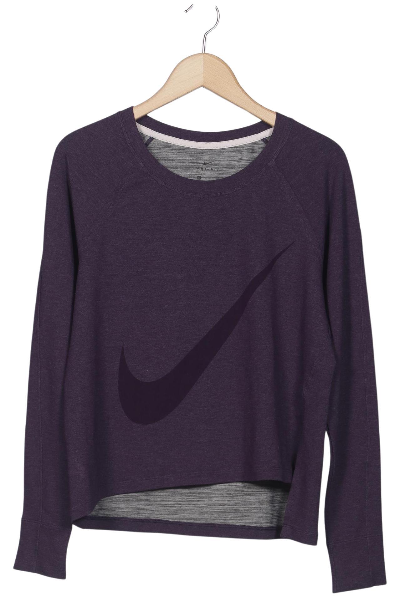 

Nike Damen Langarmshirt, flieder, Gr. 42