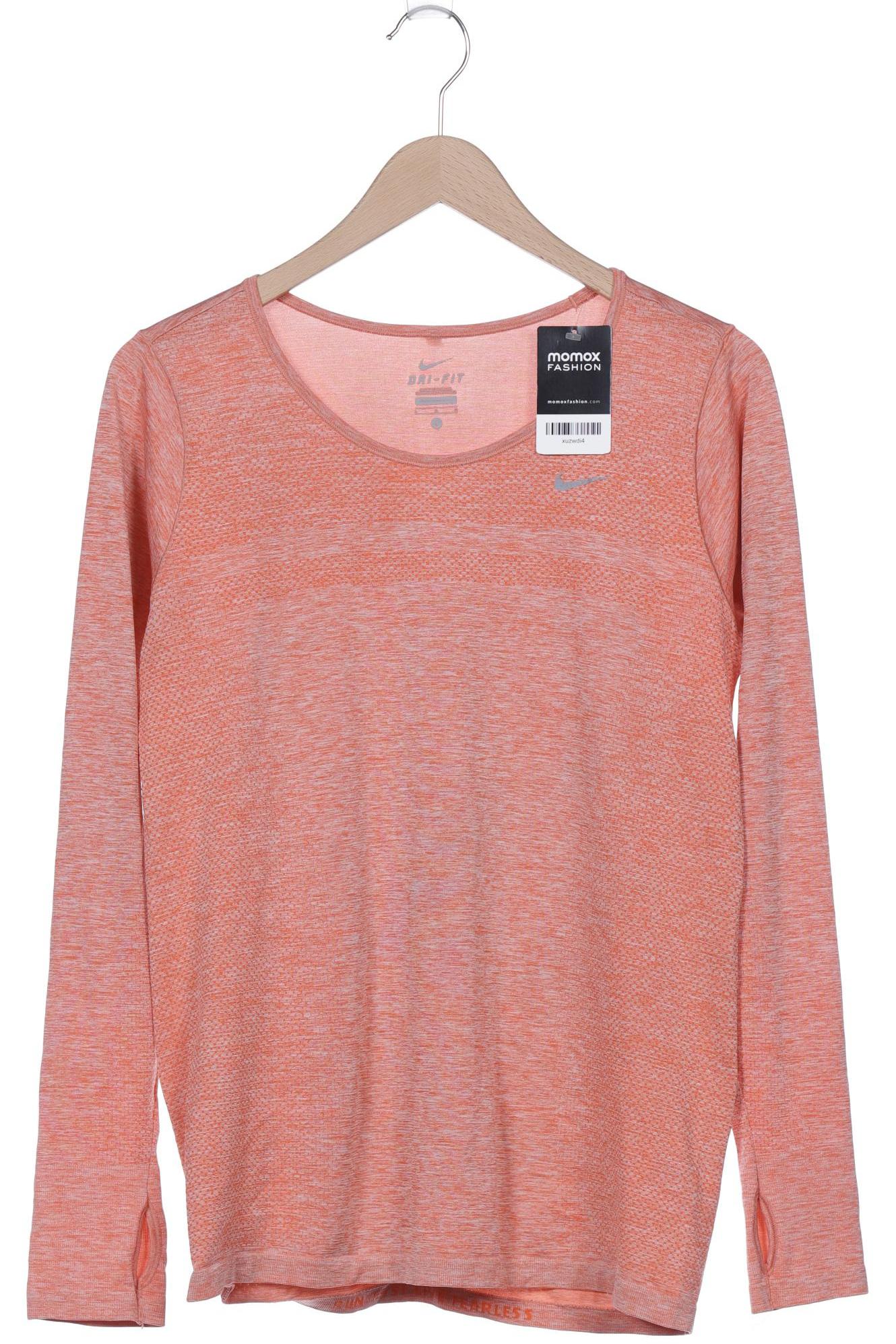 

Nike Damen Langarmshirt, orange, Gr. 42