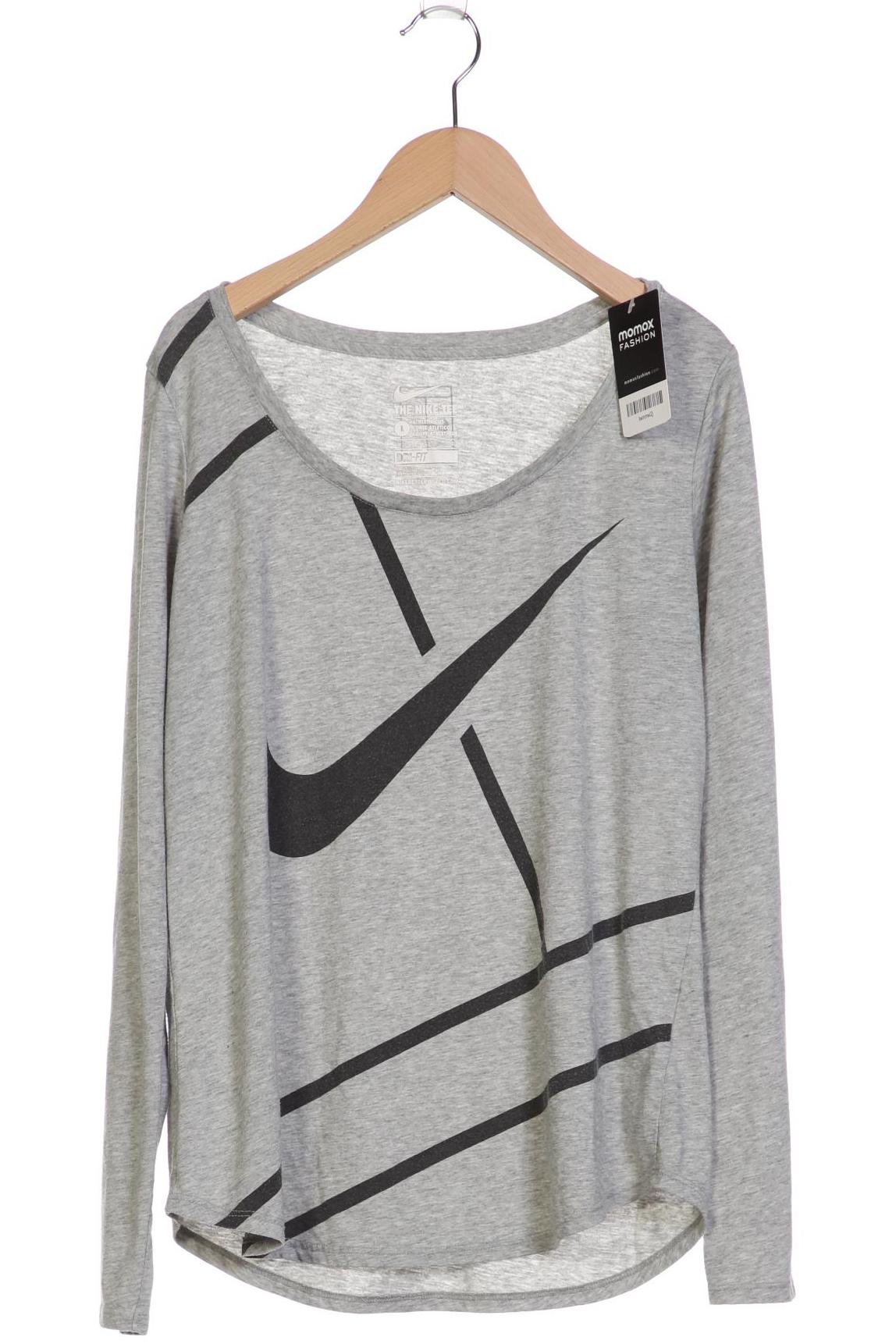 

Nike Damen Langarmshirt, grau, Gr. 42