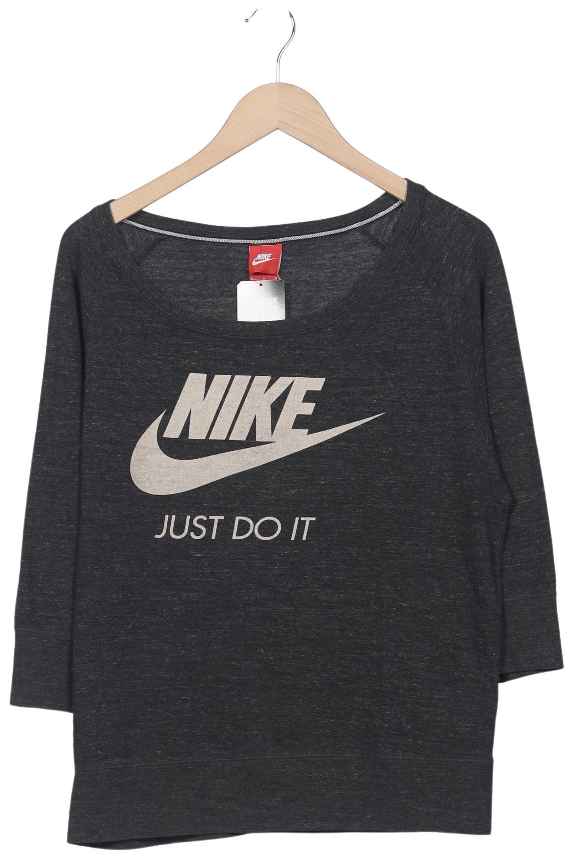 

Nike Damen Langarmshirt, grau, Gr. 42