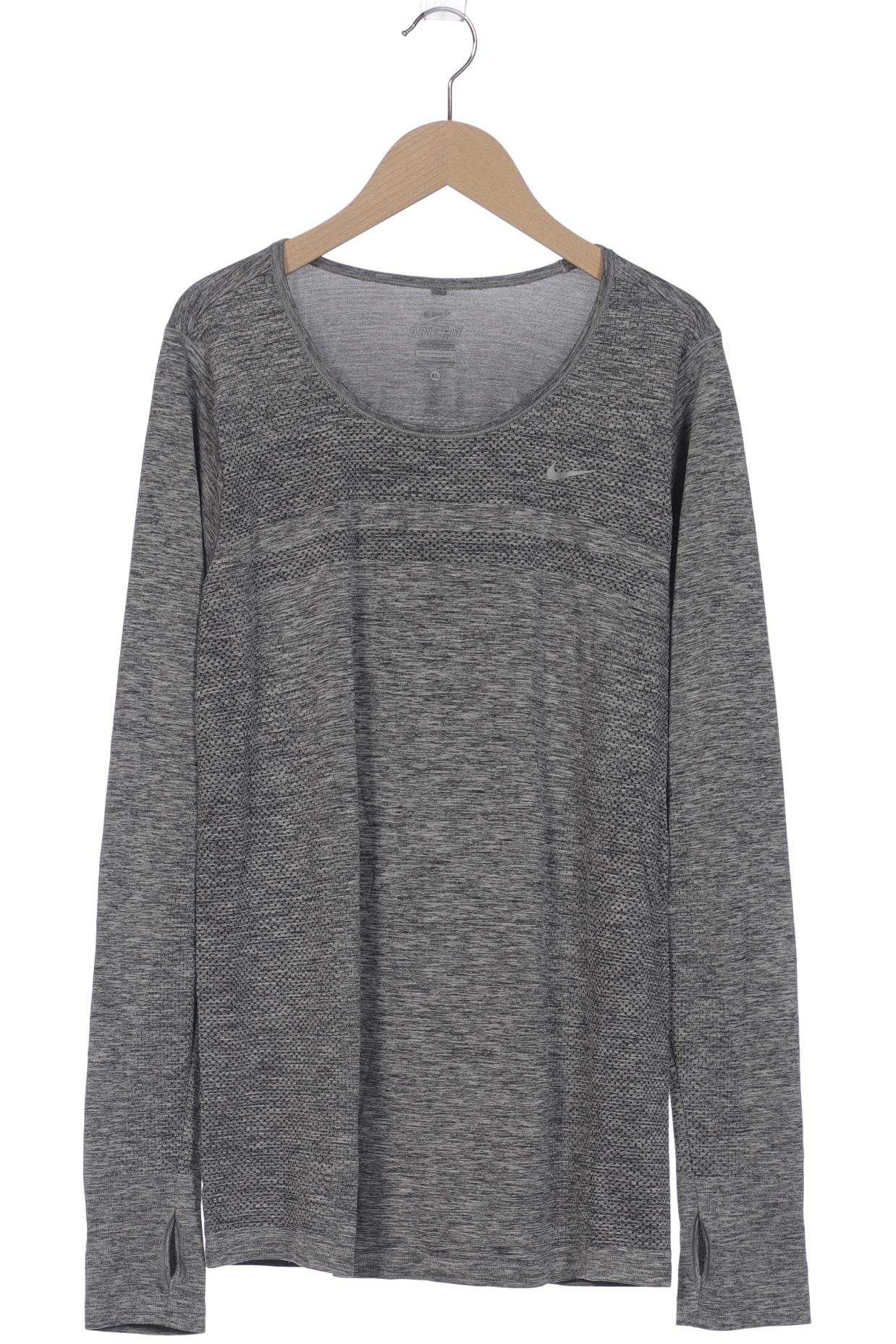 

Nike Damen Langarmshirt, grau, Gr. 44