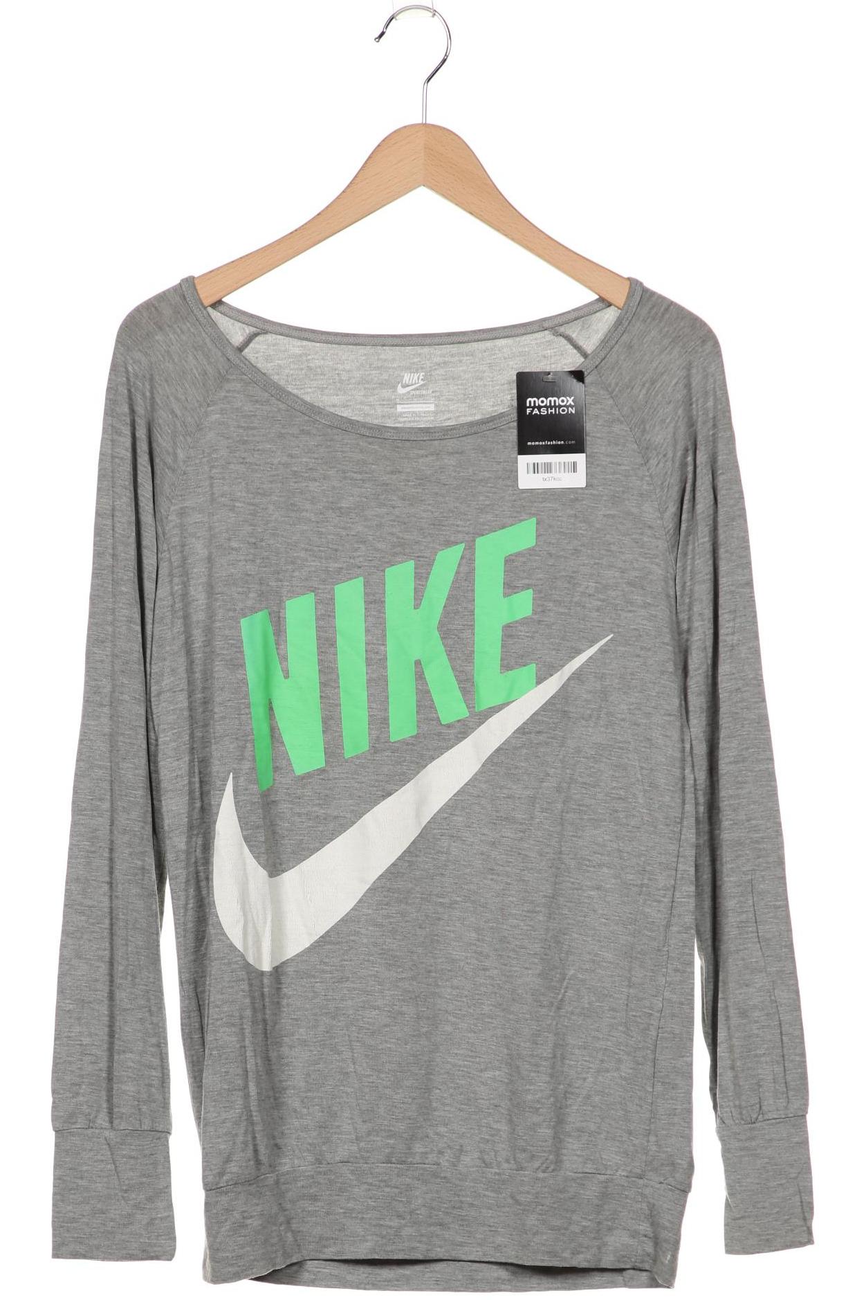 

Nike Damen Langarmshirt, grau, Gr. 38